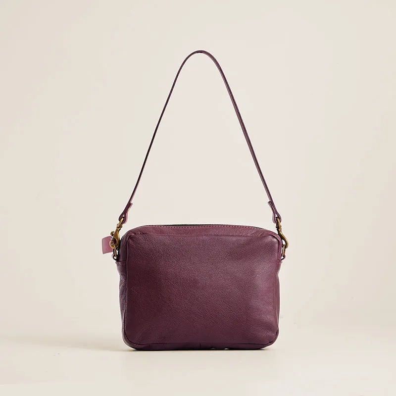 Amelia - Leather Oxblood Burgundy