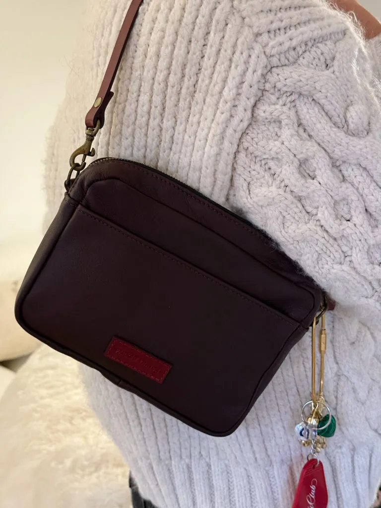 Amelia - Leather Oxblood Burgundy