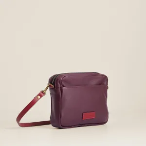 Amelia - Leather Oxblood Burgundy