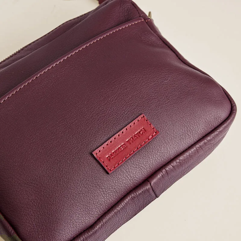 Amelia - Leather Oxblood Burgundy