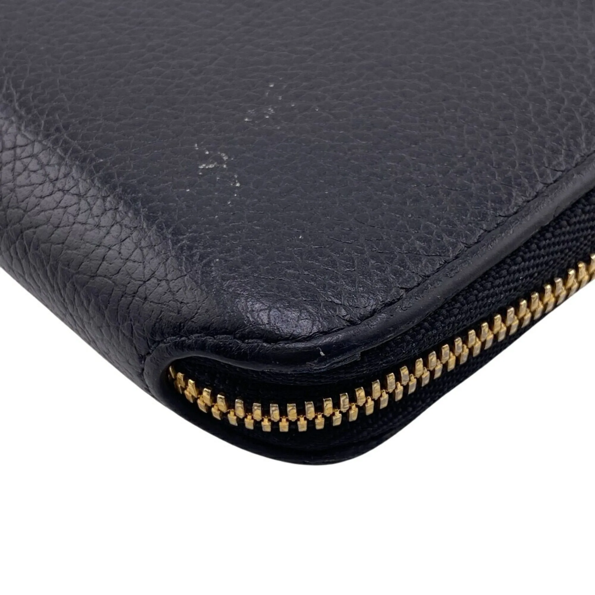 Balenciaga Leather Long Wallet (Bi-Fold) (Pre-Owned)