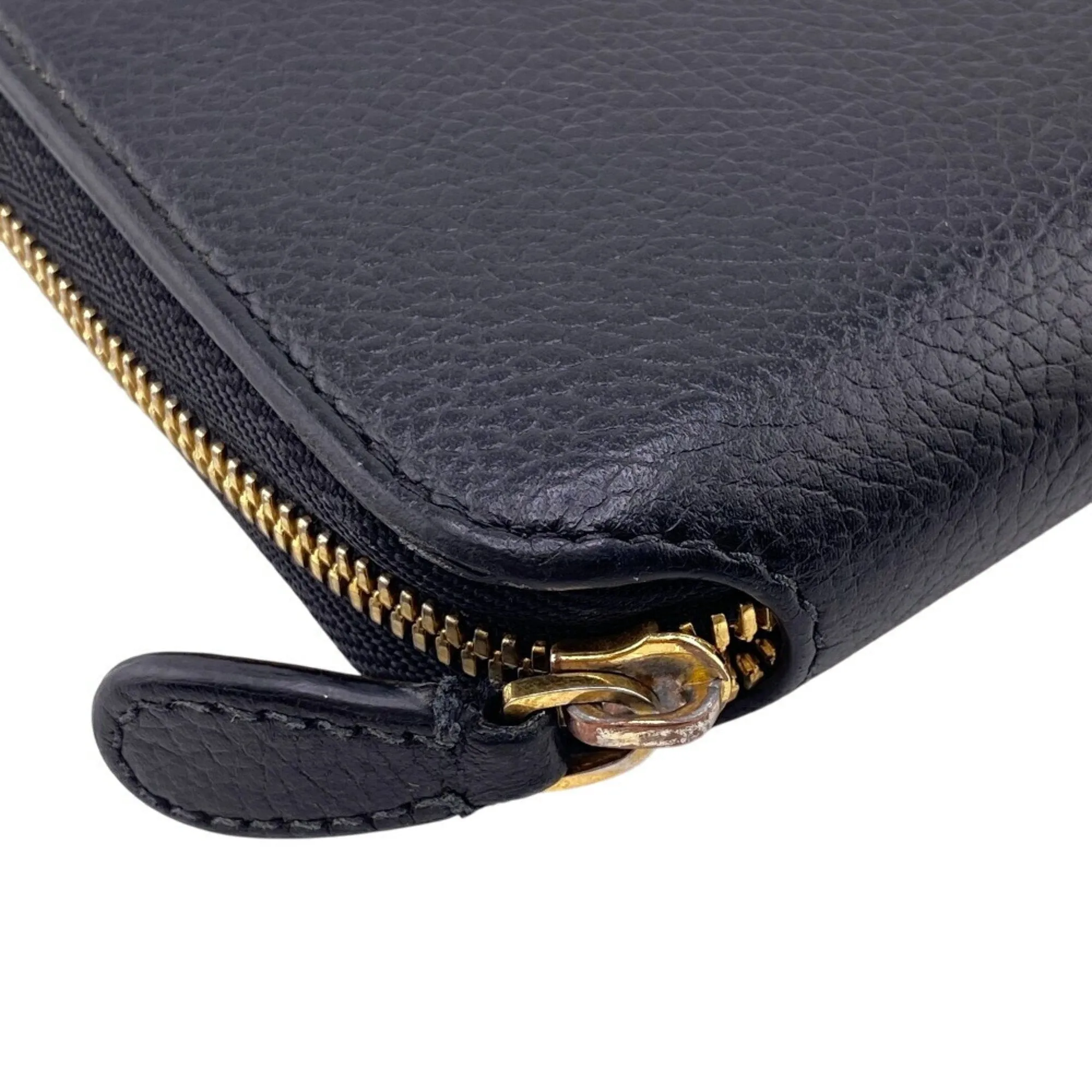 Balenciaga Leather Long Wallet (Bi-Fold) (Pre-Owned)