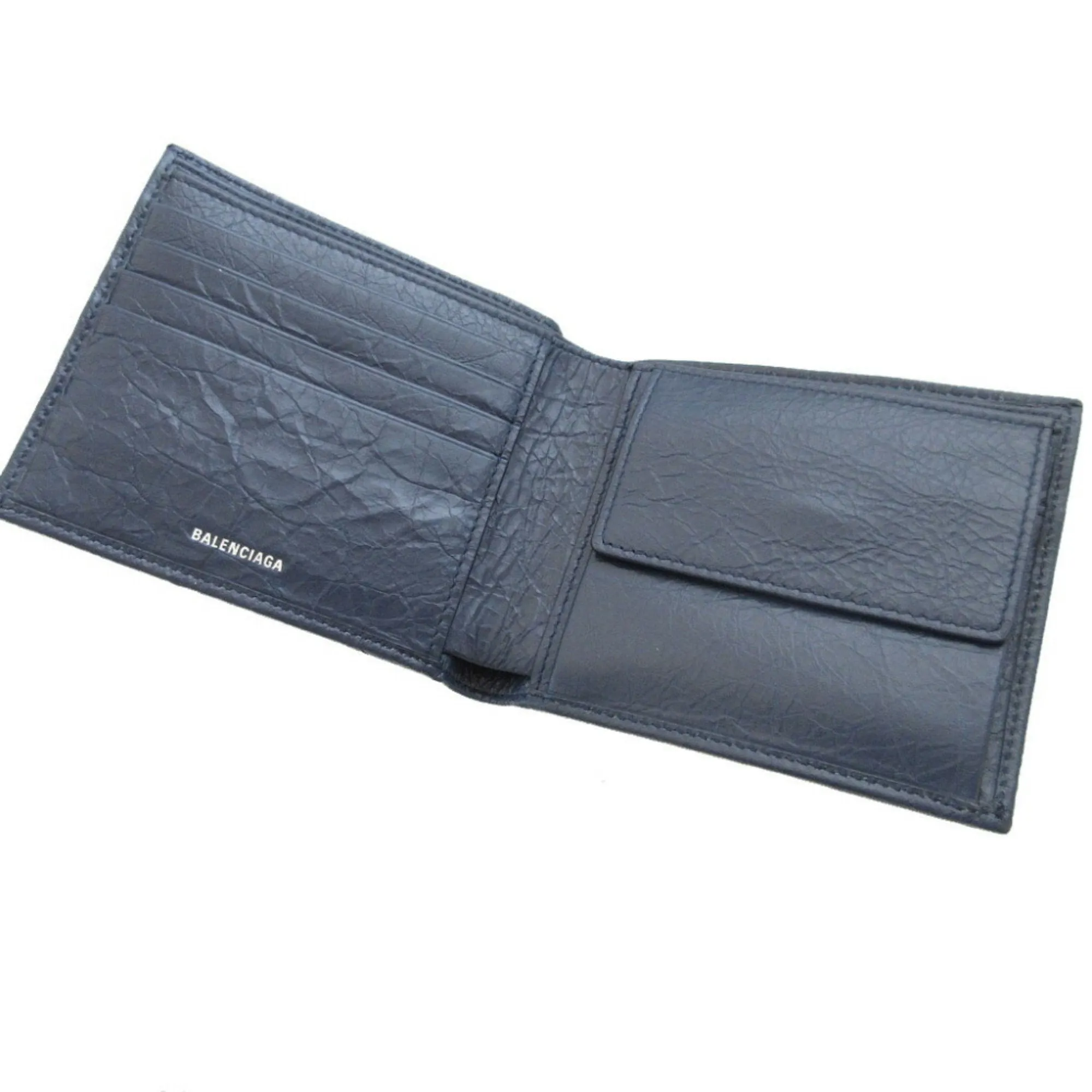 Balenciaga Leather Wallet (Bi-Fold) (Pre-Owned)