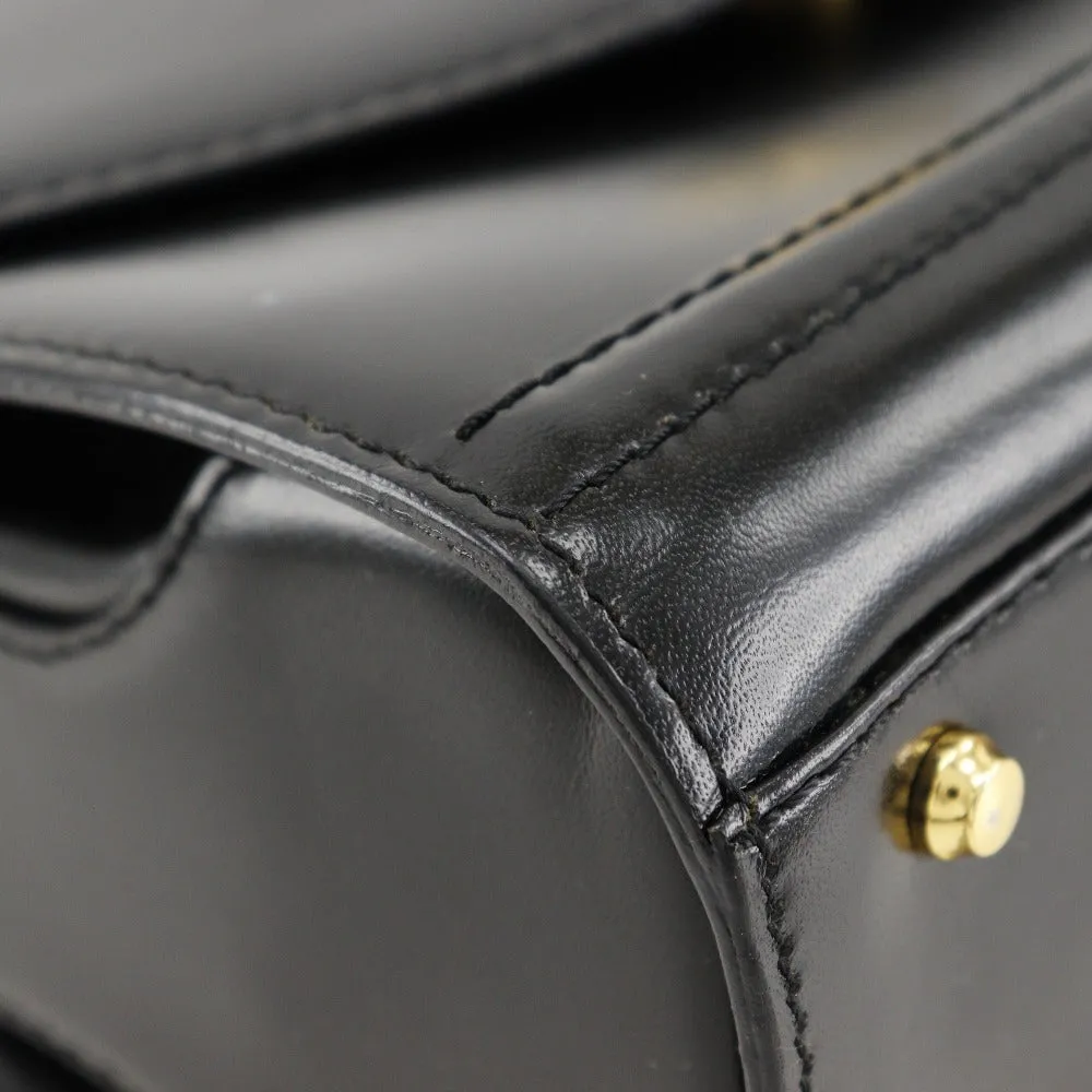 BALLY Handbag Calfskin black 2WAYShoulder One handle Women Used
