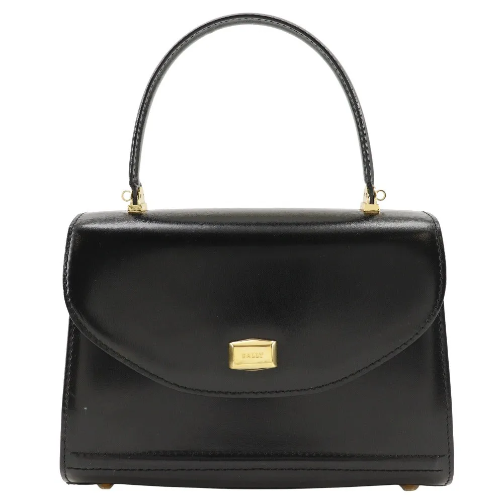 BALLY Handbag Calfskin black 2WAYShoulder One handle Women Used