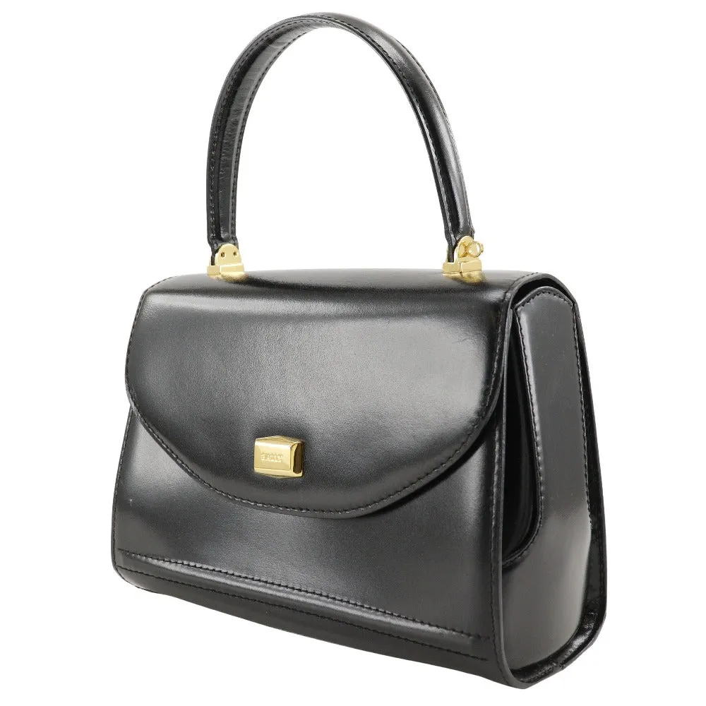 BALLY Handbag Calfskin black 2WAYShoulder One handle Women Used