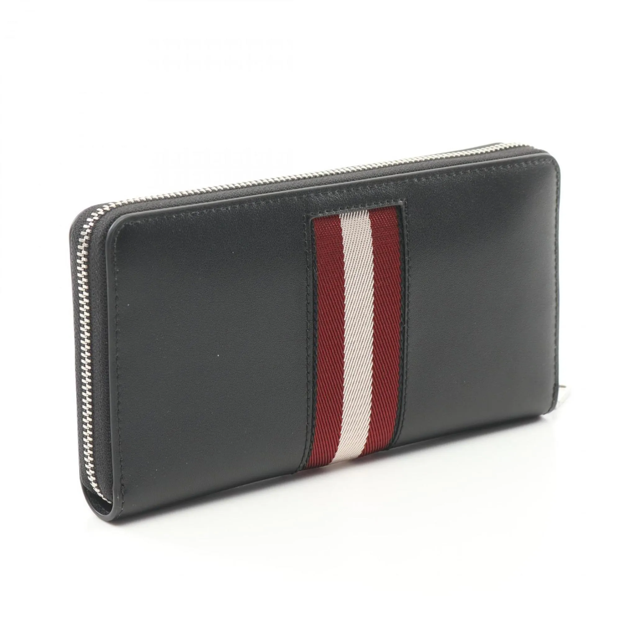 Bally  Leather Long Wallet (Bi-Fold) (Pre-Owned)