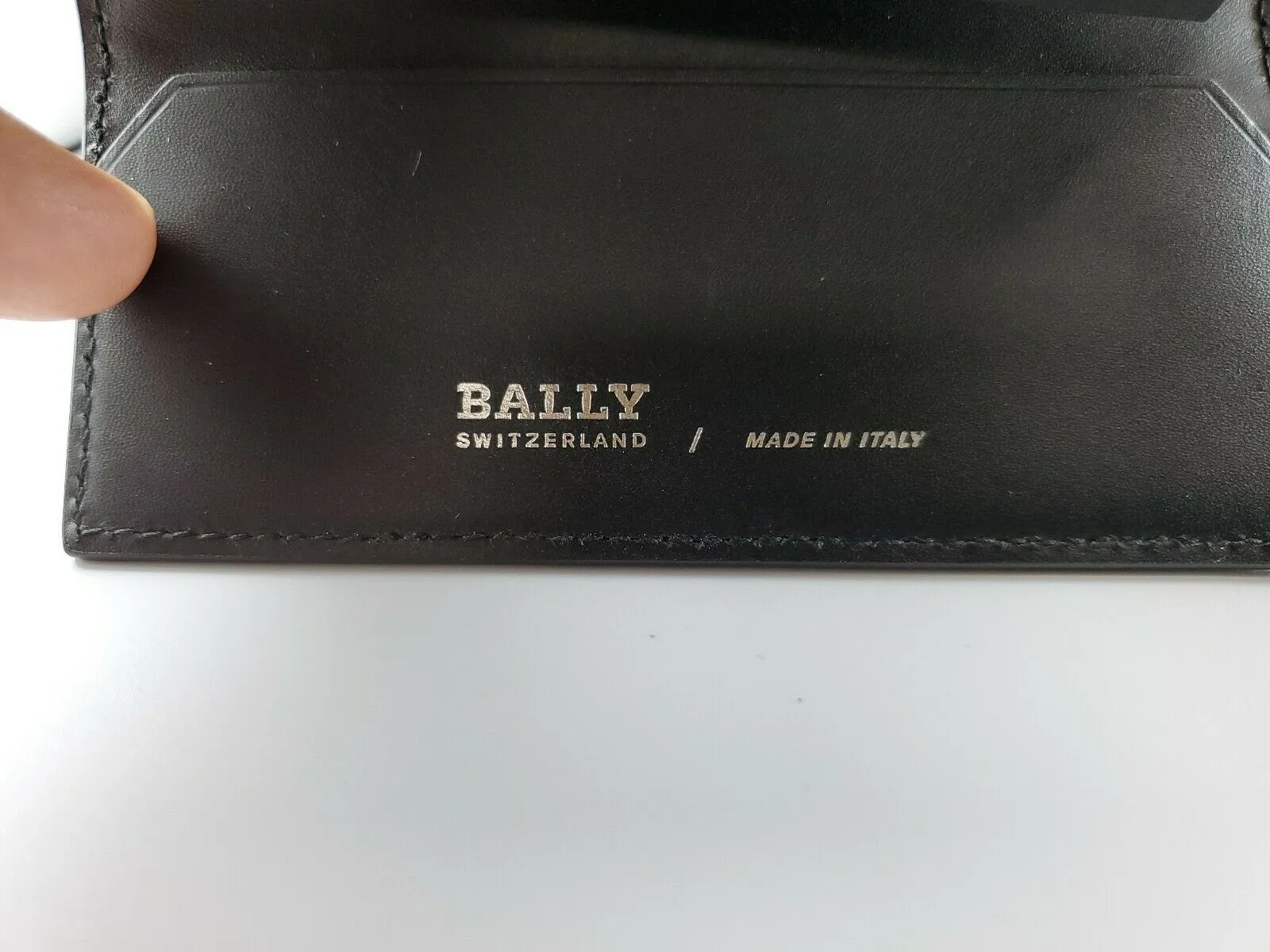 Bally Maltos Men's 6218440 Black Leather Key Case Wallet