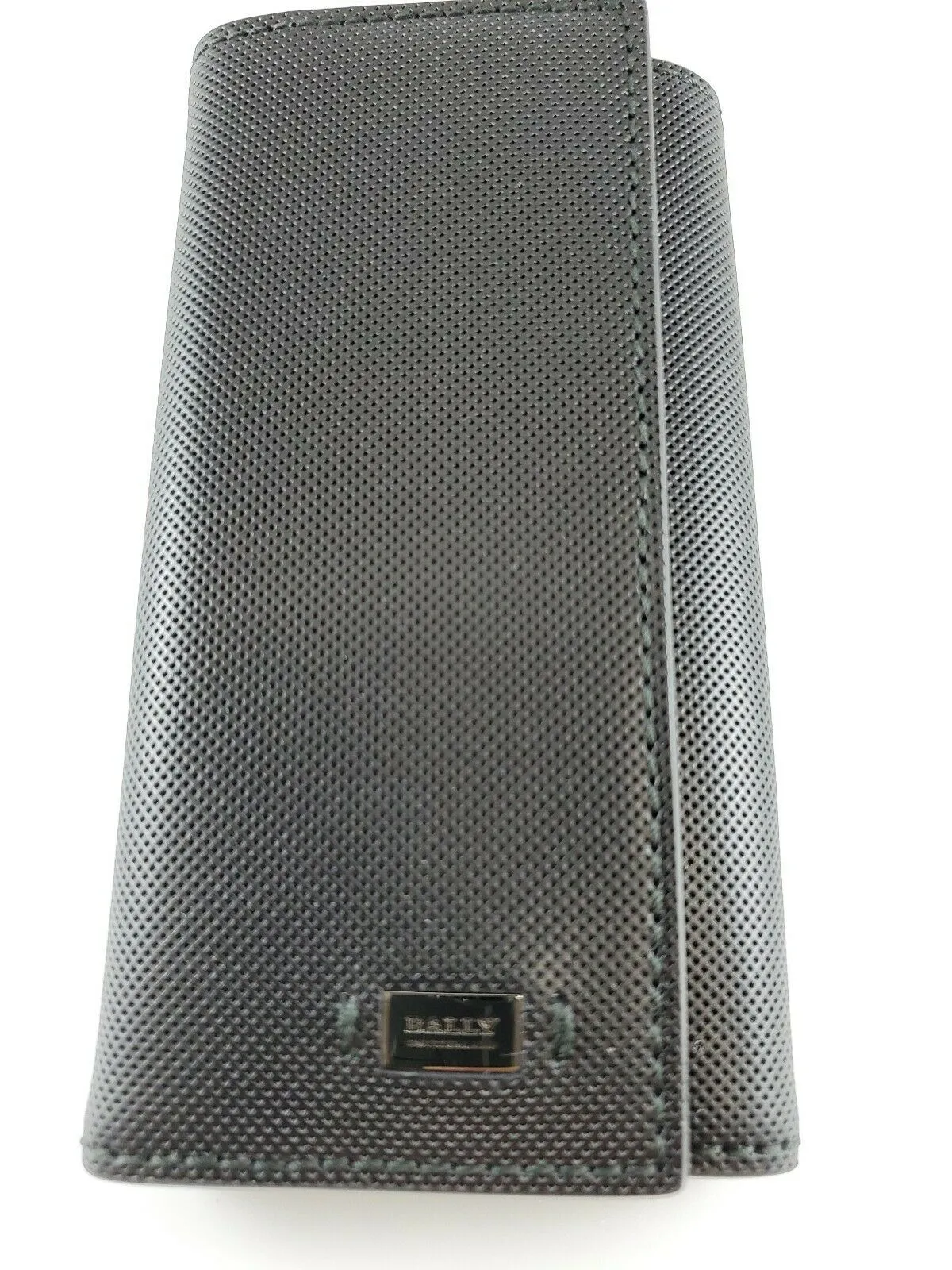 Bally Maltos Men's 6218440 Black Leather Key Case Wallet