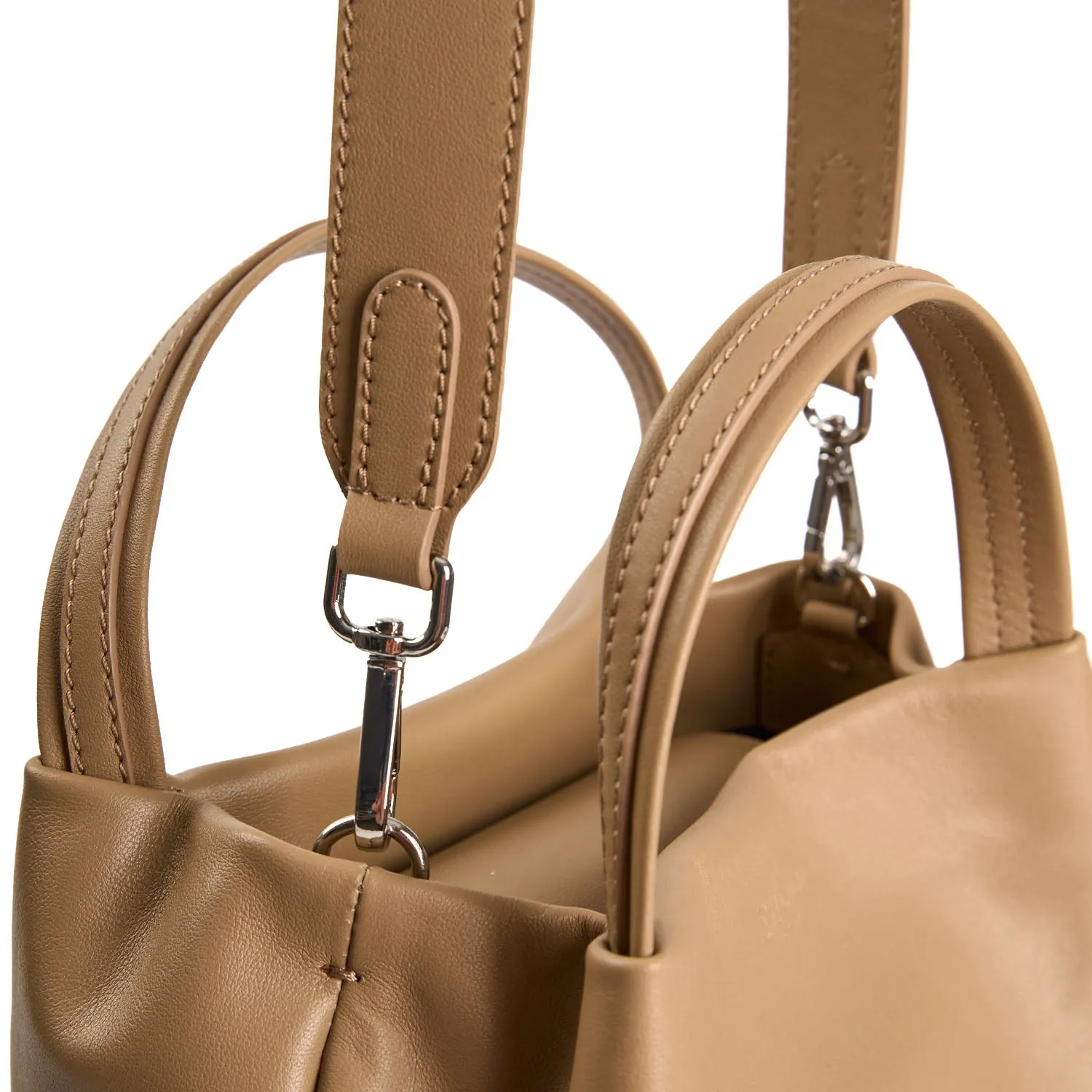 BEIGE SOFT MINI BAG