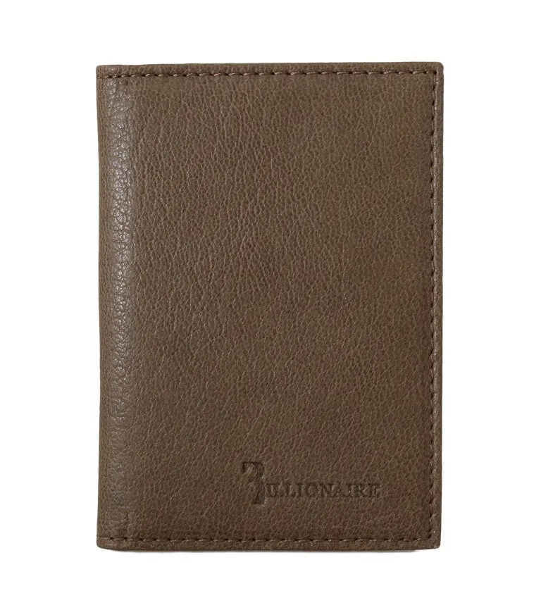 Billionaire Italian Couture Leather Bifold Men's Wallet