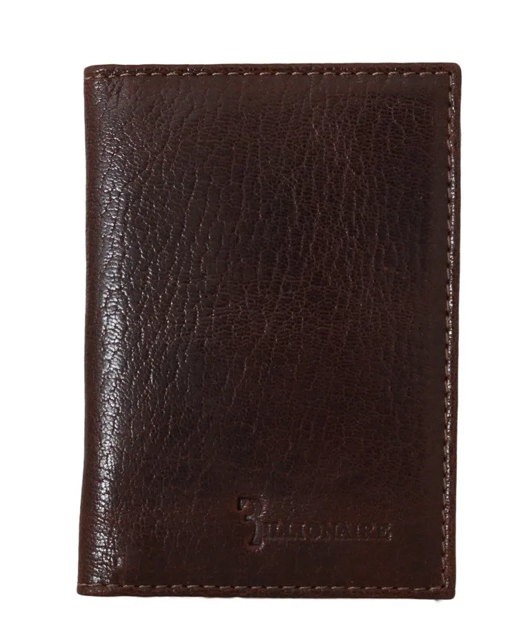 Billionaire Italian Couture Leather Bifold Men's Wallet