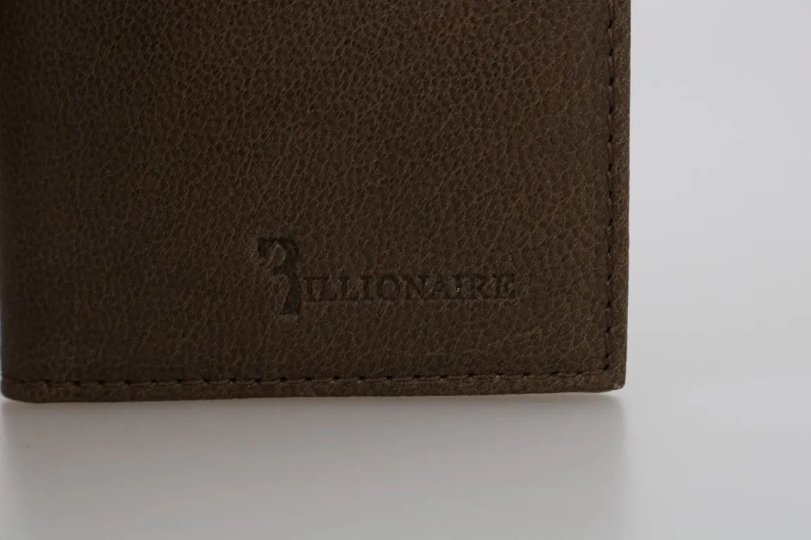 Billionaire Italian Couture Leather Bifold Men's Wallet