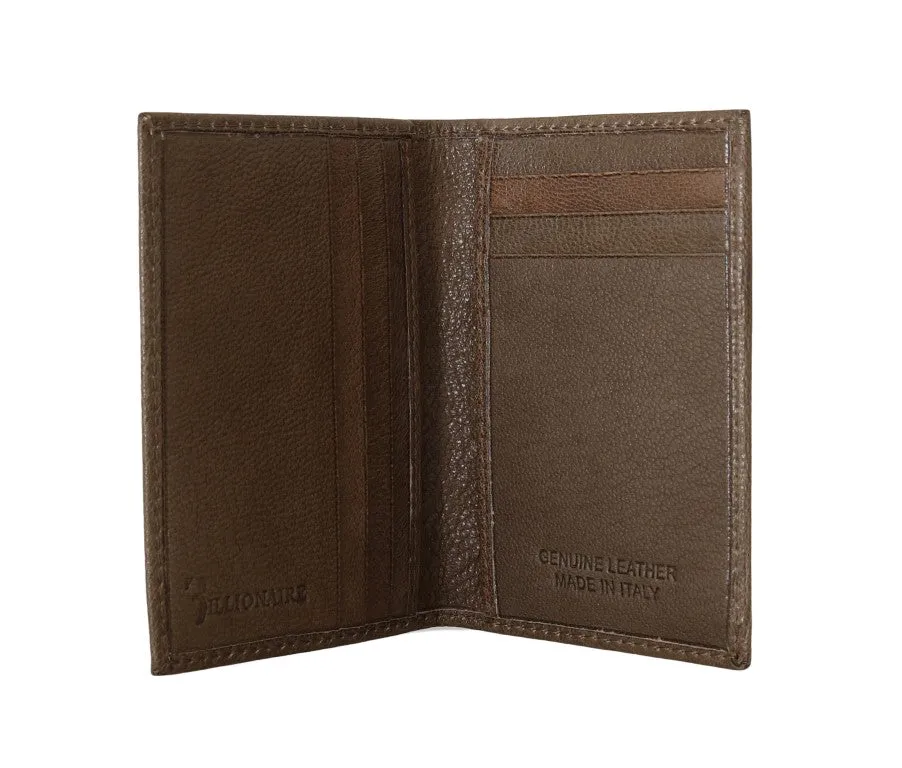 Billionaire Italian Couture Leather Bifold Men's Wallet
