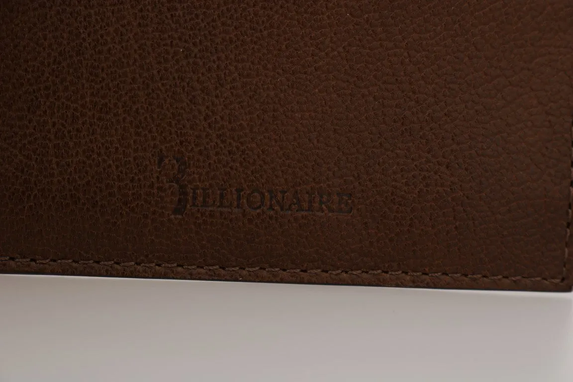 Billionaire Italian Couture Leather Cardholder Men's Wallet