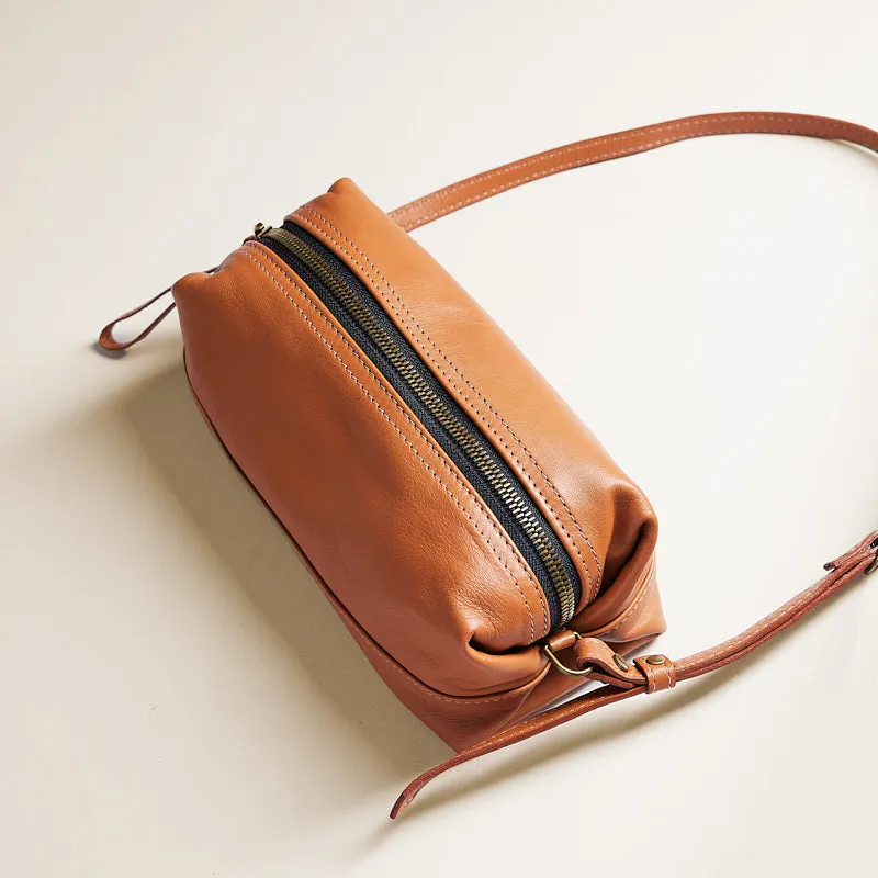 Bon Bon East West Baguette - Leather Tan