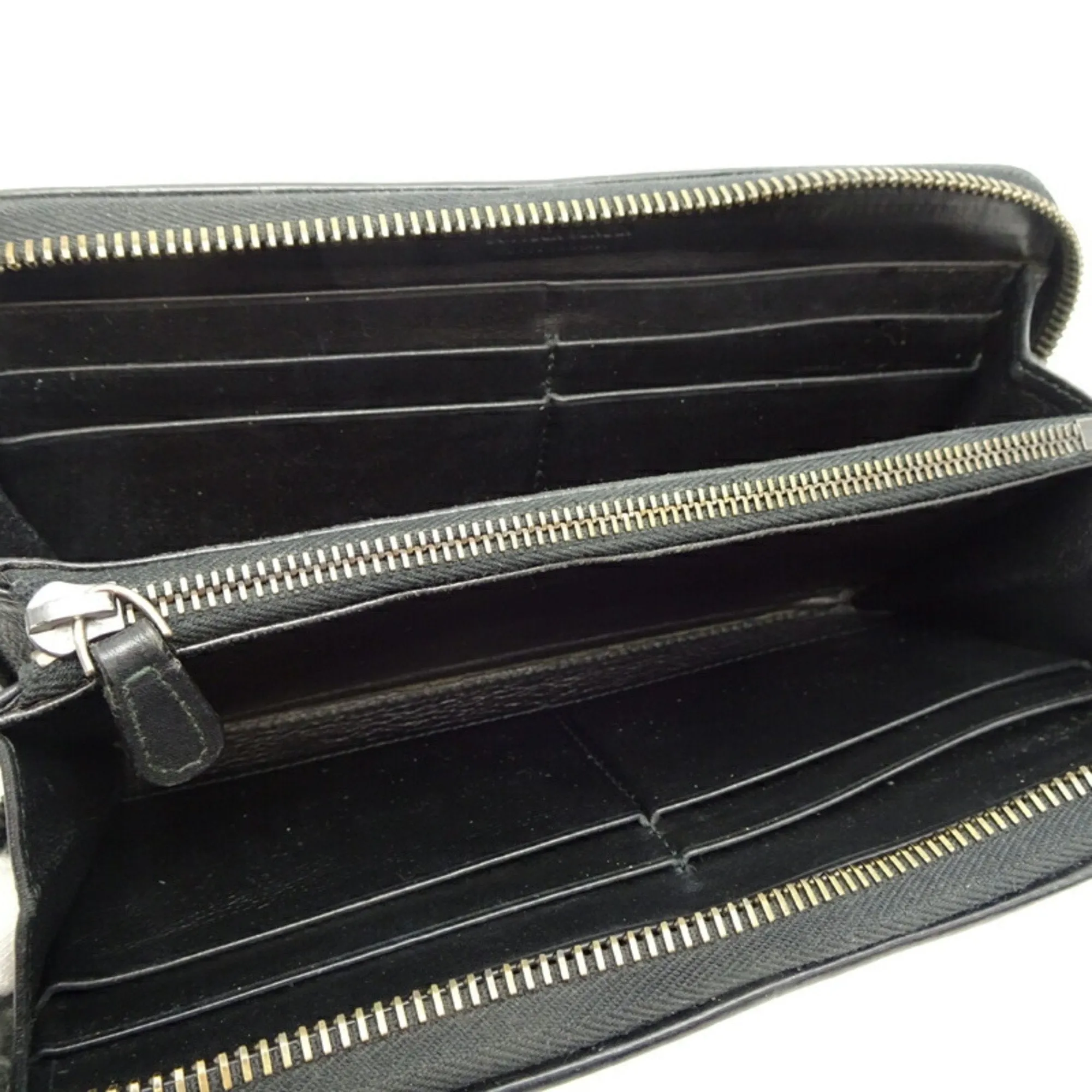 Bottega Veneta Intrecciato Intrecciato Long Wallet (Bi-Fold) (Pre-Owned)