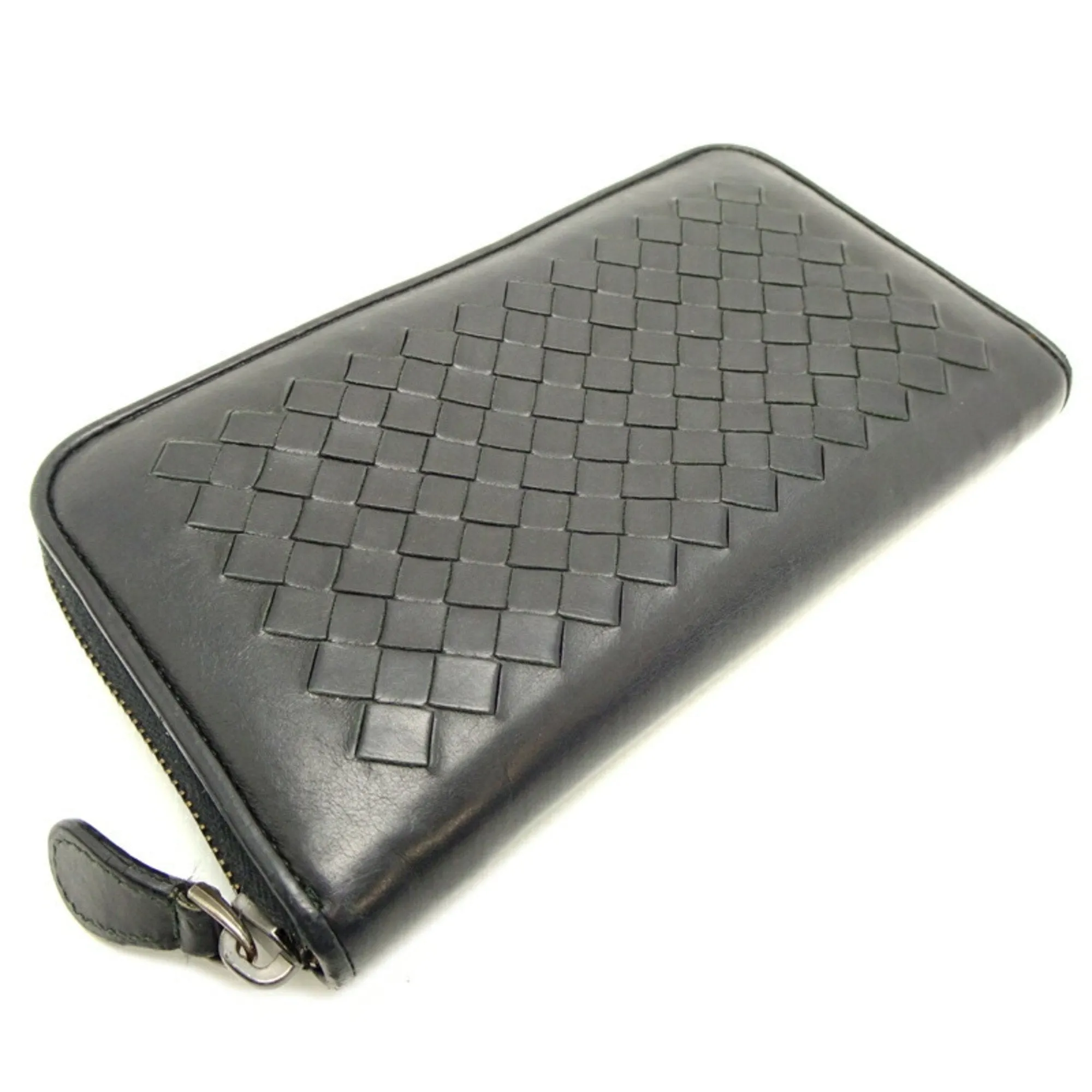 Bottega Veneta Intrecciato Intrecciato Long Wallet (Bi-Fold) (Pre-Owned)