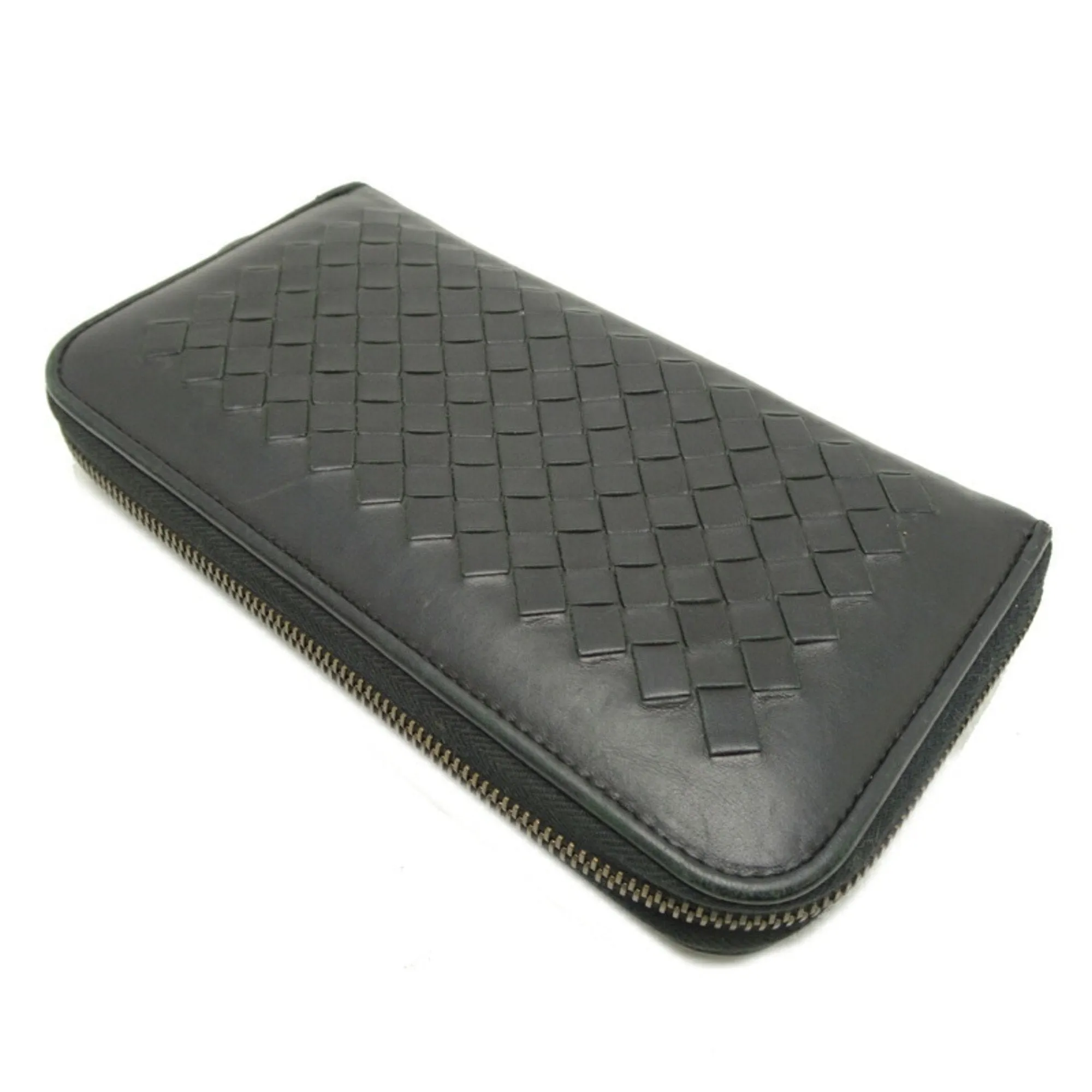 Bottega Veneta Intrecciato Intrecciato Long Wallet (Bi-Fold) (Pre-Owned)
