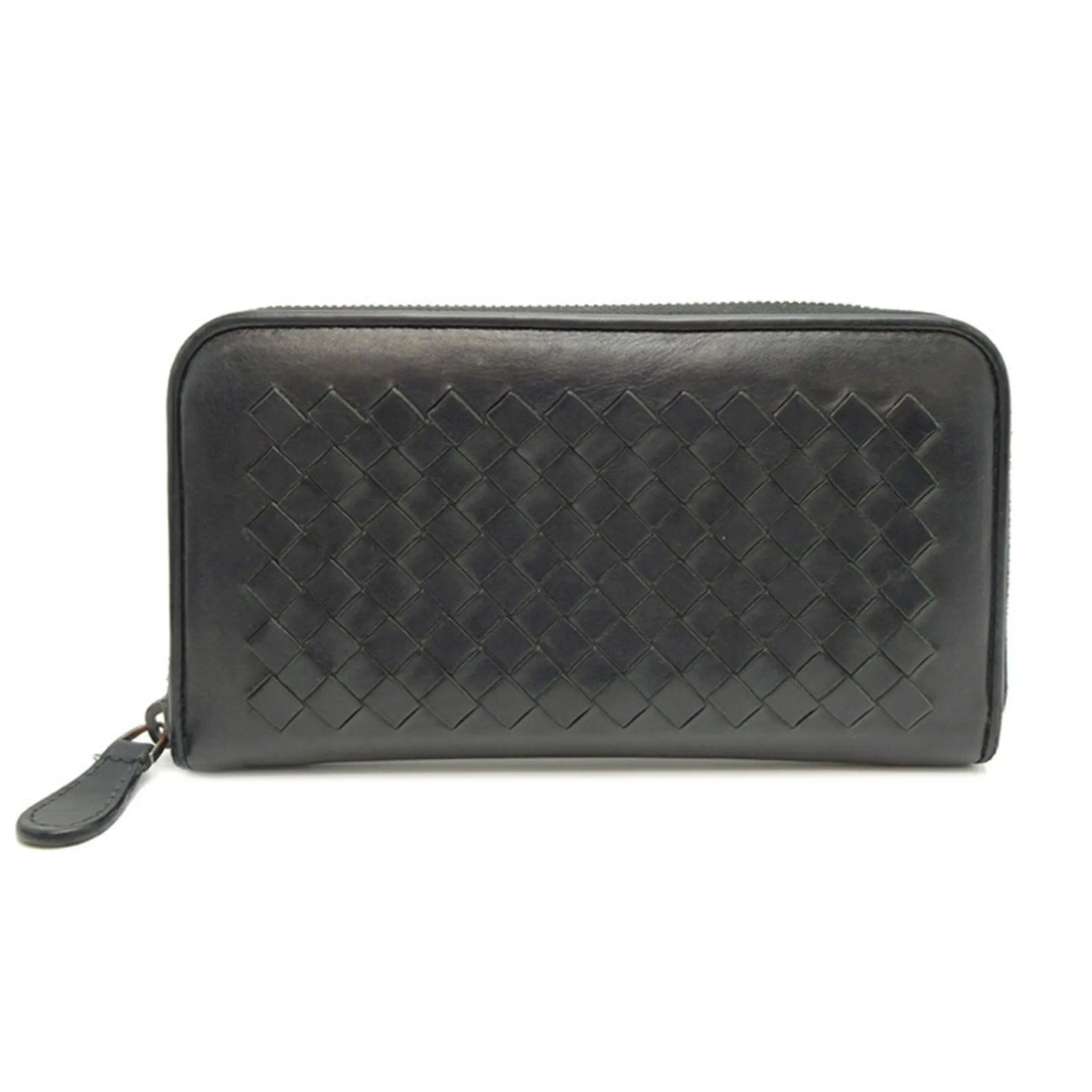 Bottega Veneta Intrecciato Intrecciato Long Wallet (Bi-Fold) (Pre-Owned)