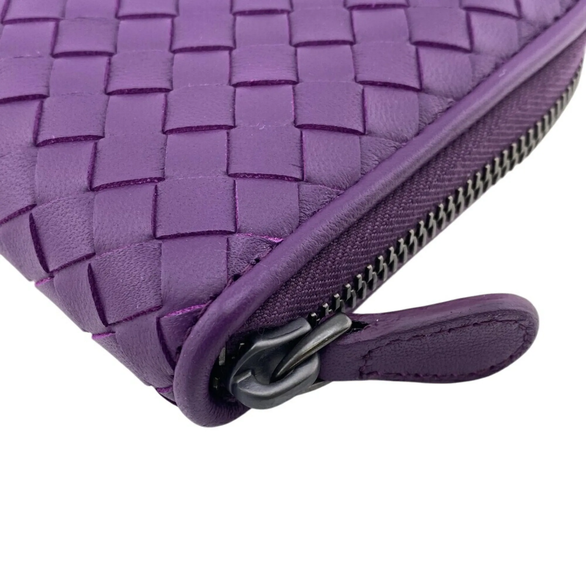 Bottega Veneta Intrecciato Intrecciato Long Wallet (Bi-Fold) (Pre-Owned)