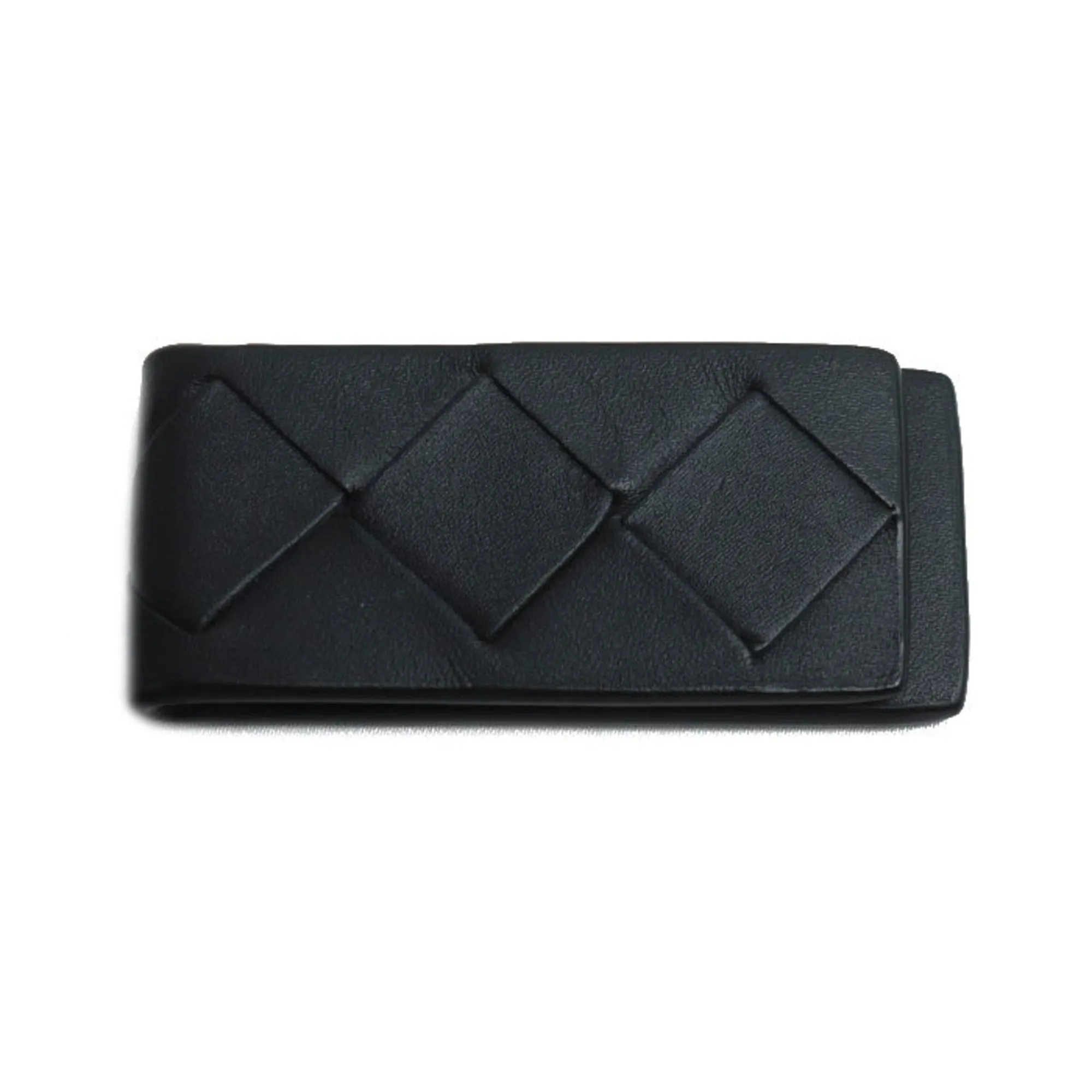 Bottega Veneta Intrecciato Leather Money Clip (Pre-Owned)