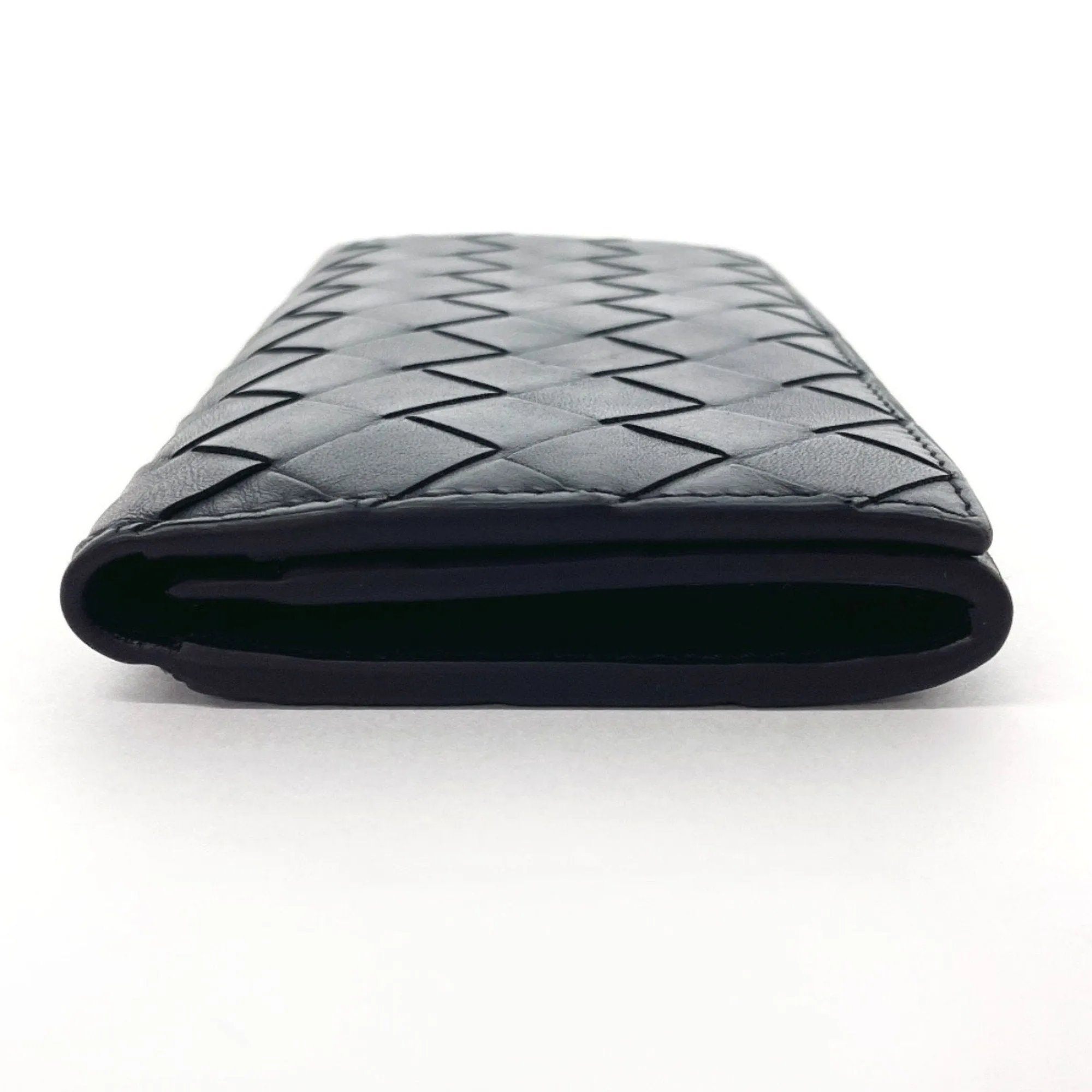 Bottega Veneta Leather Long Bill Wallet (Bi-Fold) (Pre-Owned)