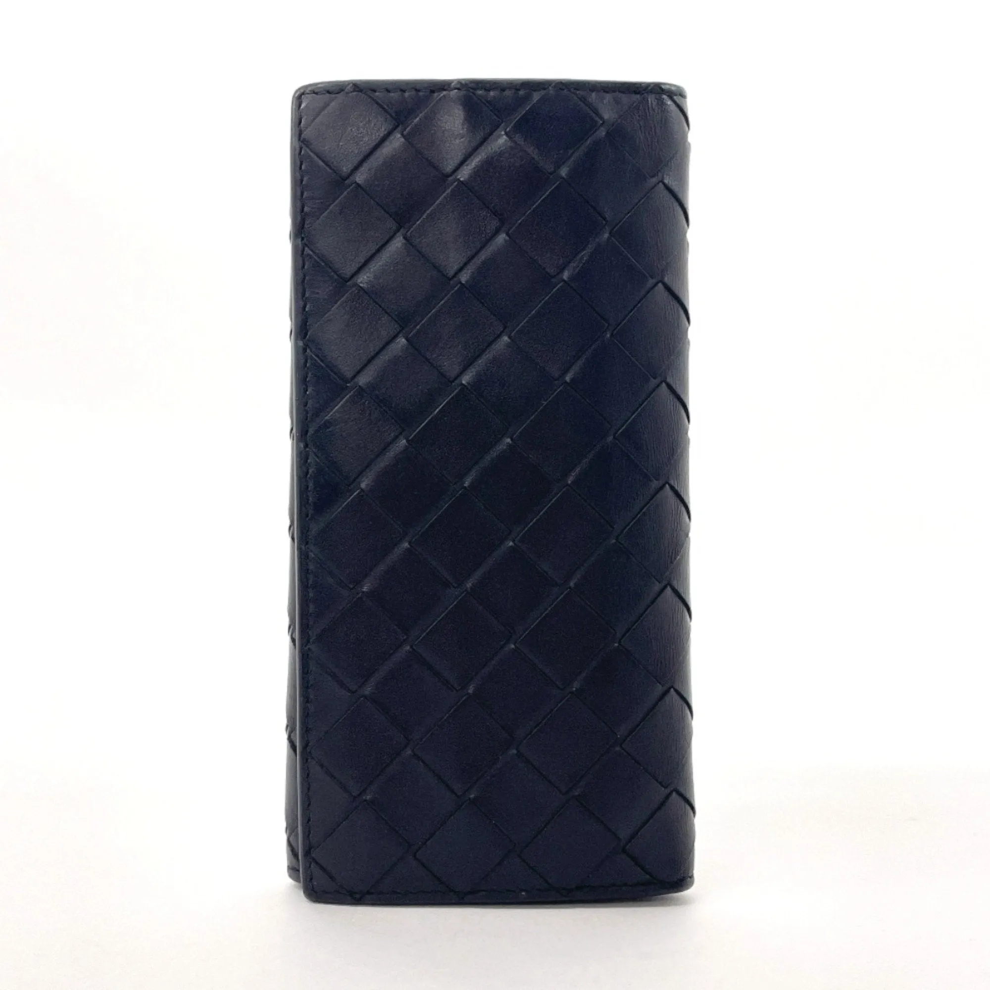 Bottega Veneta Leather Long Bill Wallet (Bi-Fold) (Pre-Owned)