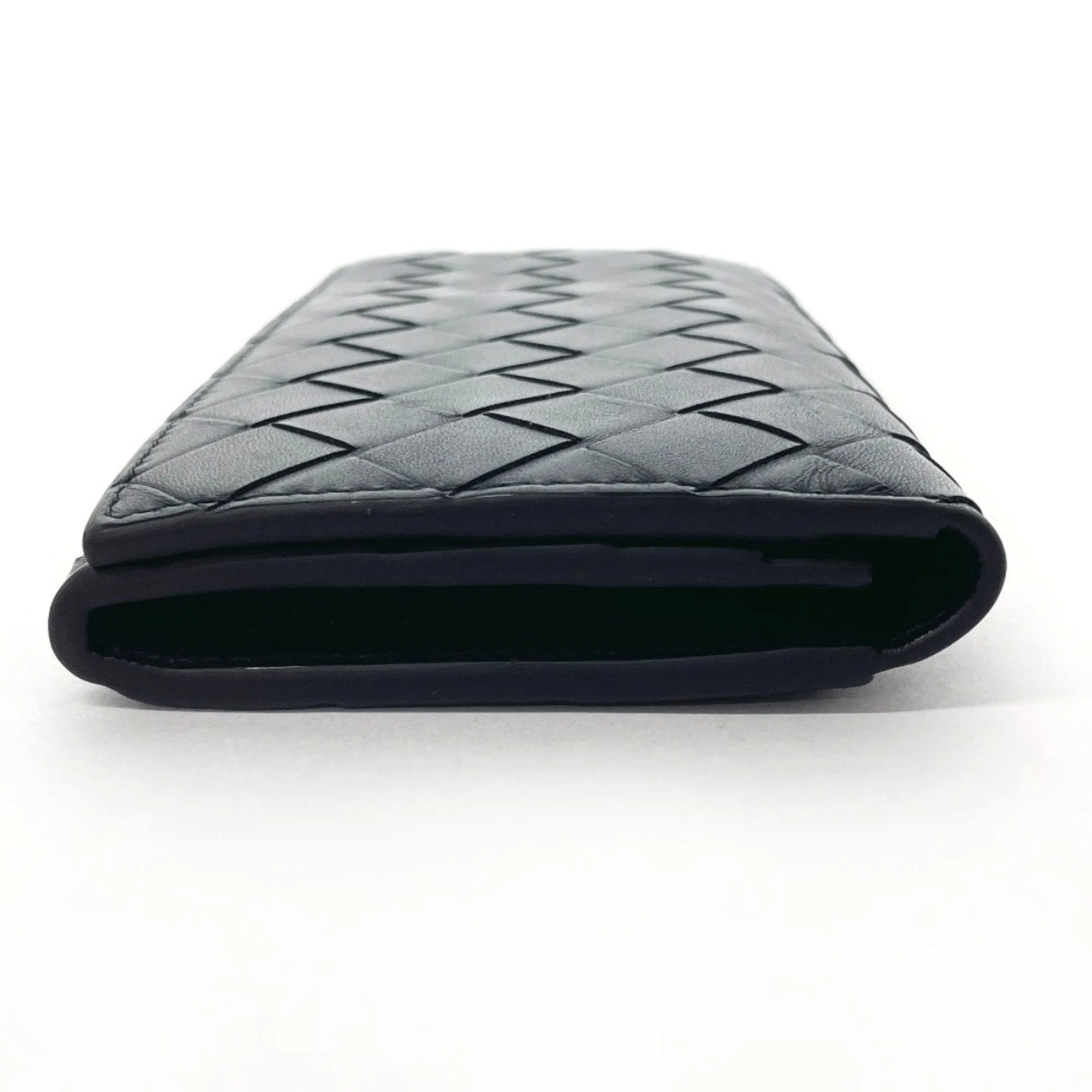 Bottega Veneta Leather Long Bill Wallet (Bi-Fold) (Pre-Owned)