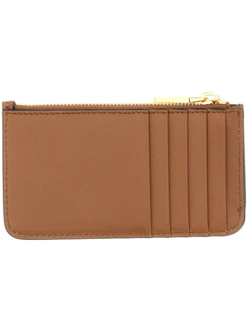 Brown Leather Card Holder