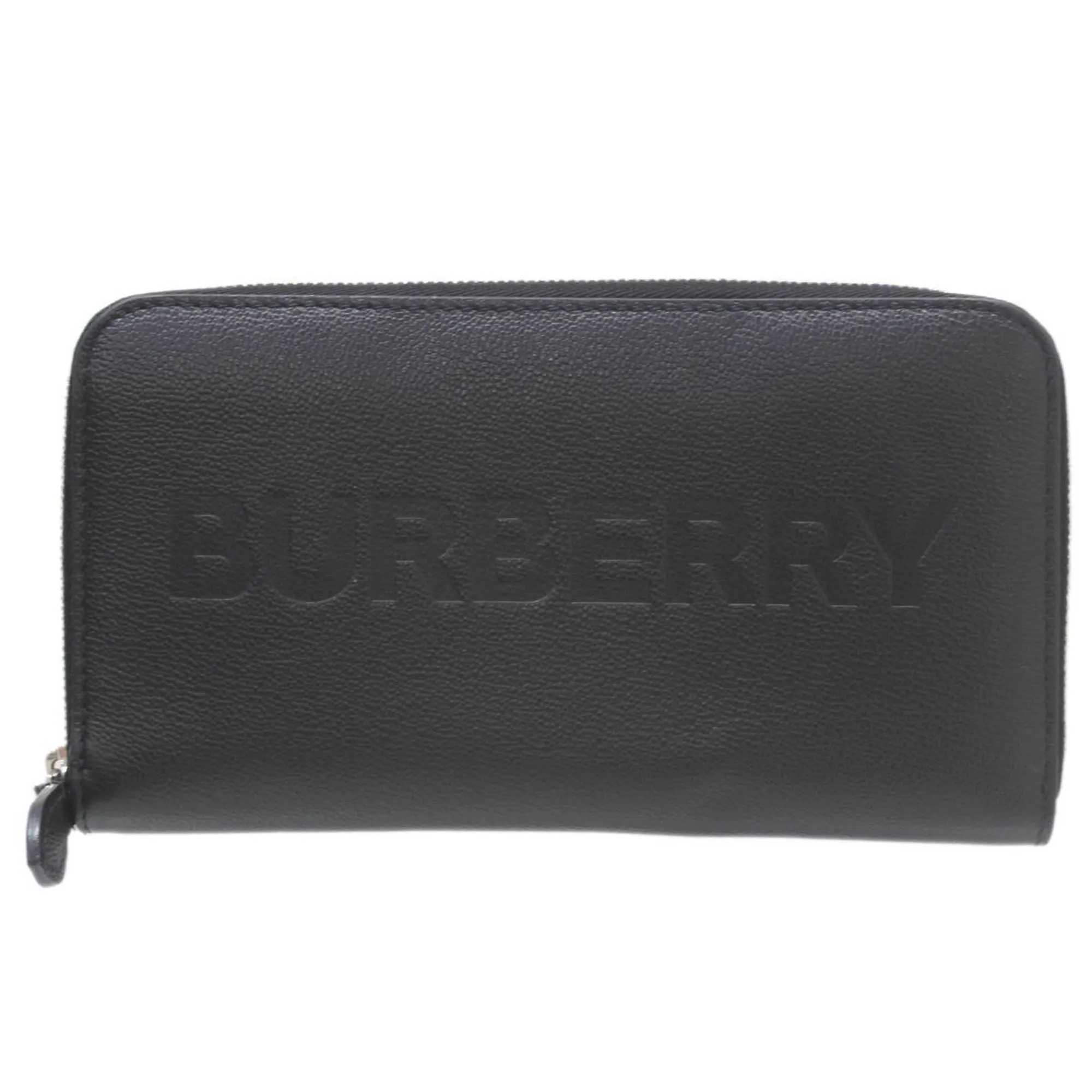 Burberry  Leather Long Wallet (Bi-Fold) (Pre-Owned)