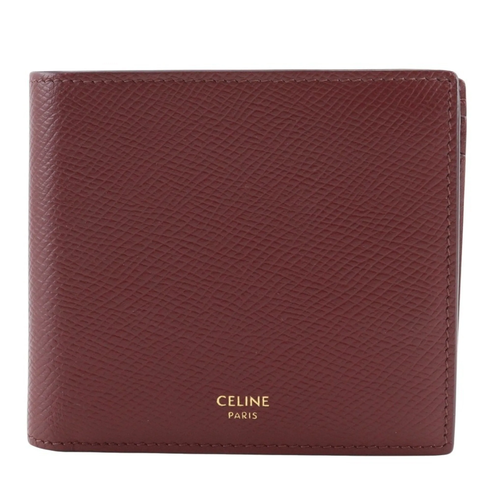 Celine  Color Leather Wallet (Bi-Fold) (Pre-Owned)