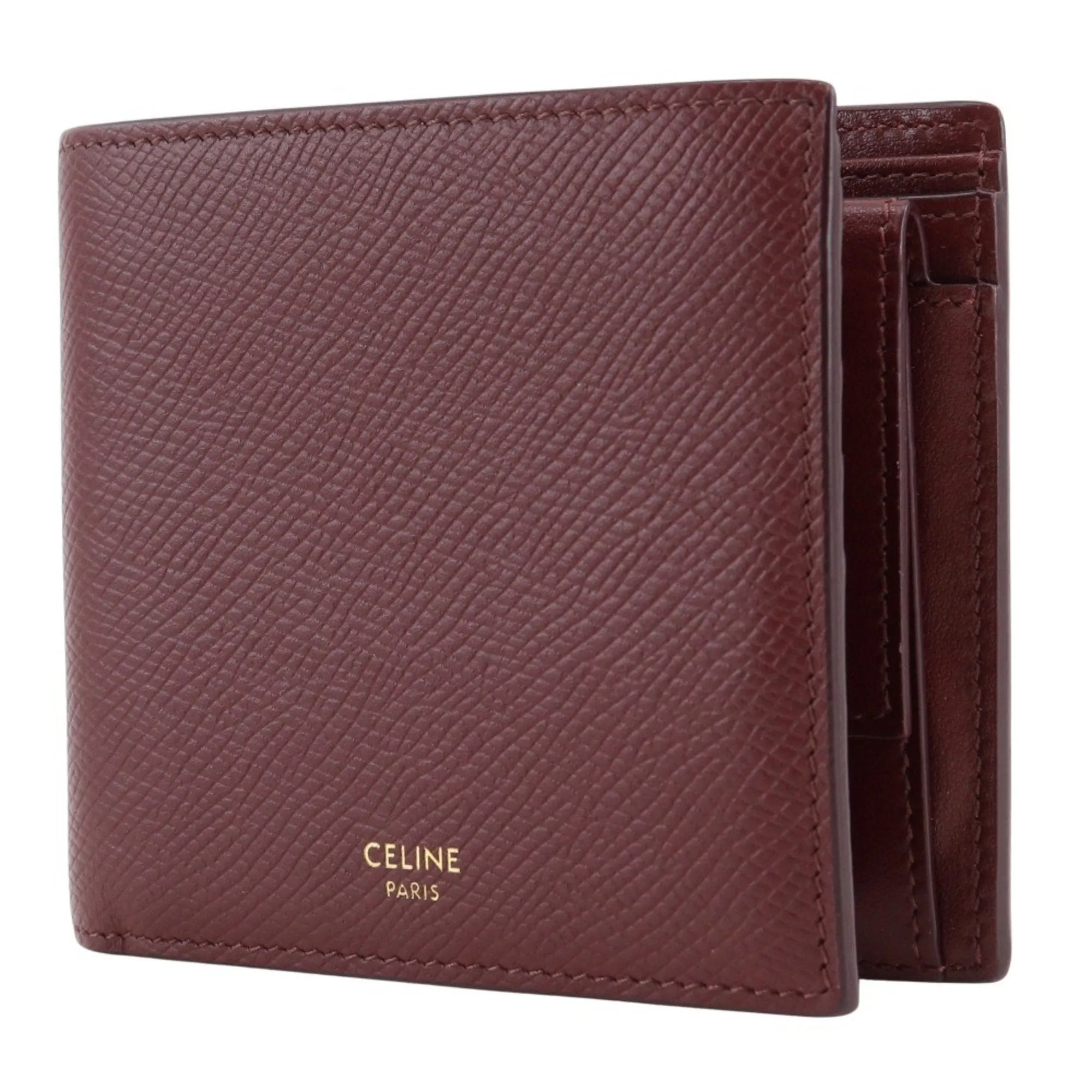 Celine  Color Leather Wallet (Bi-Fold) (Pre-Owned)
