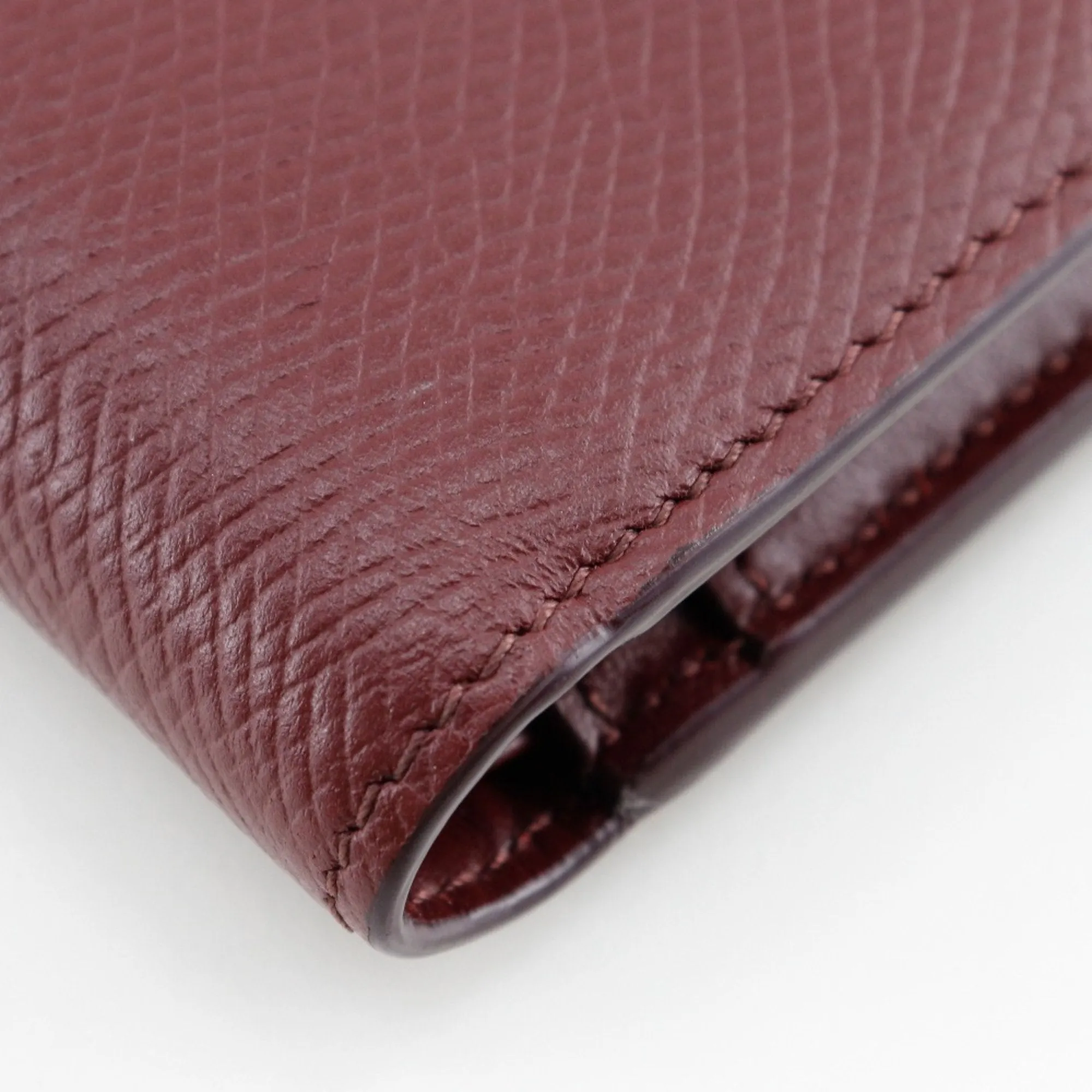 Celine  Color Leather Wallet (Bi-Fold) (Pre-Owned)