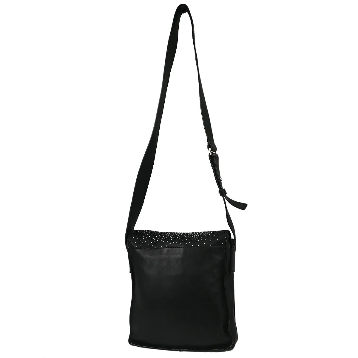 Chanel Black Lambskin Mademoiselle Shoulder Bag