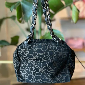 CHANEL Camellia Shoulder Bag