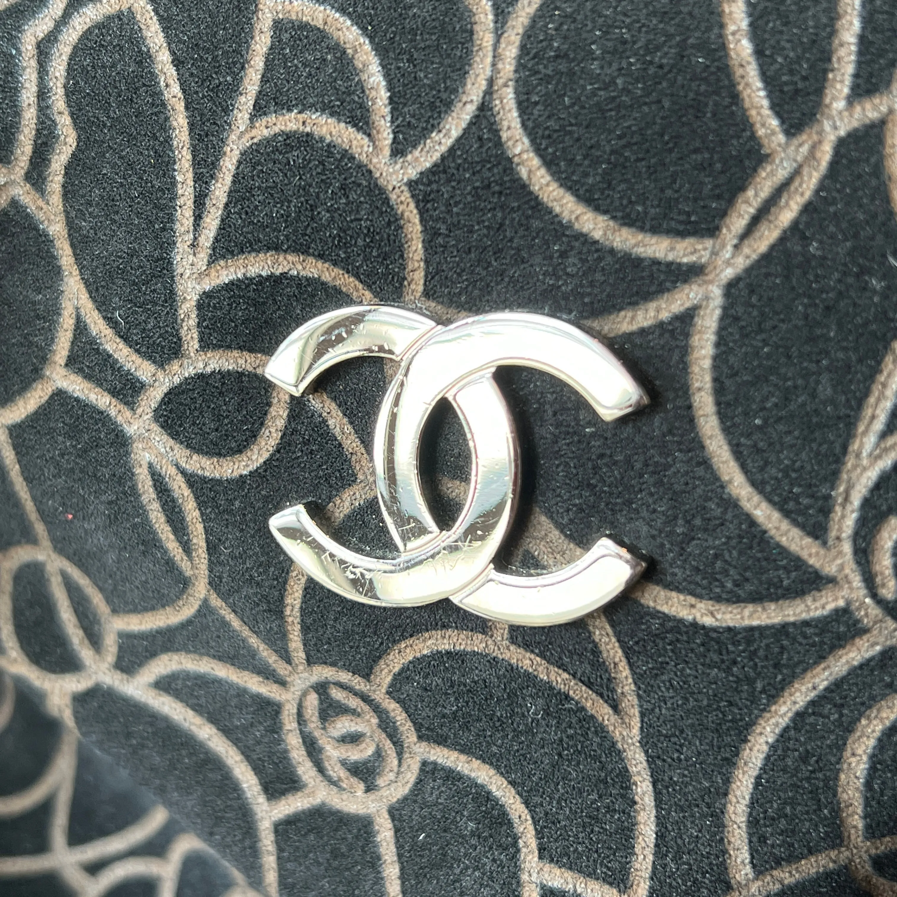 CHANEL Camellia Shoulder Bag
