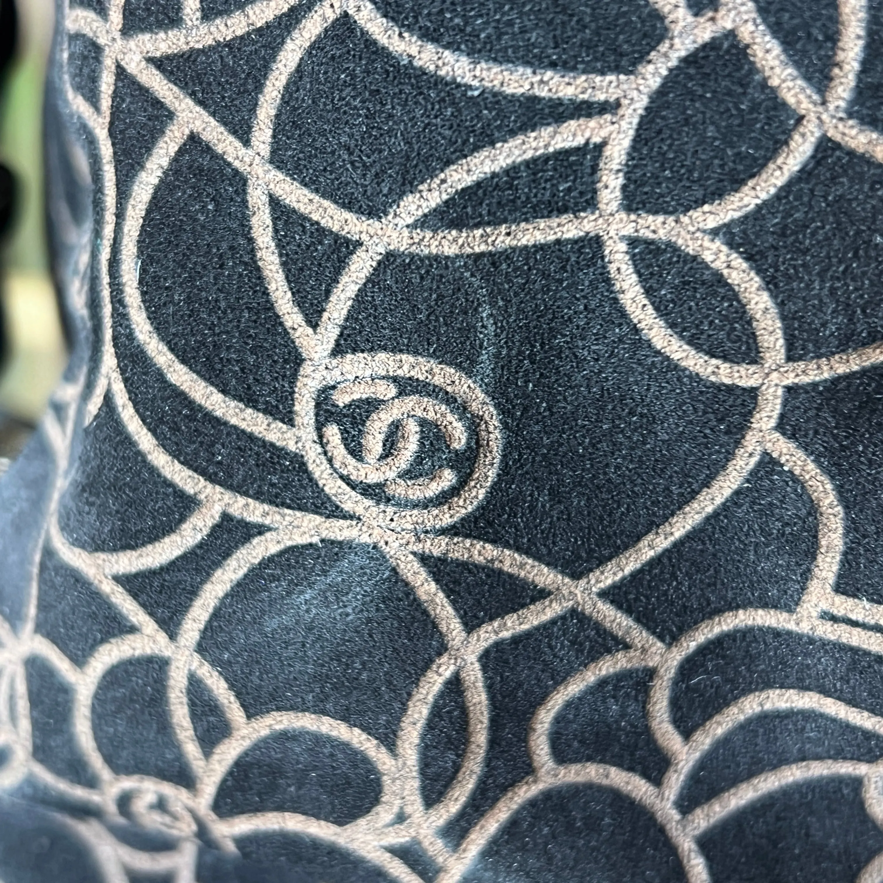 CHANEL Camellia Shoulder Bag