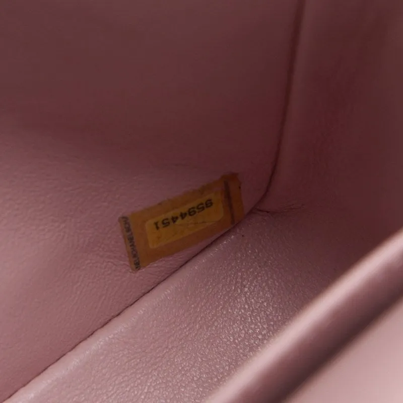 CHANEL ??CHANEL?? Turnlock Double Flap Chain Shoulder Tweede Pink (Silver G) Shoulder Bag Mini Shoulder Bag  Bag Hybrid ?? Delivery?? Eb Yaboo Online