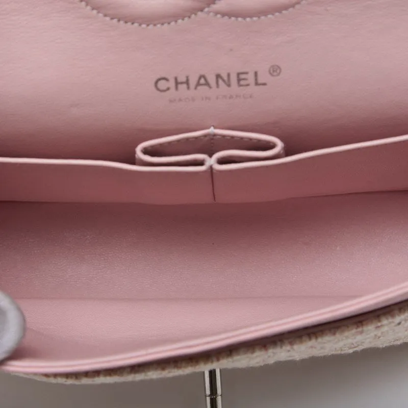 CHANEL ??CHANEL?? Turnlock Double Flap Chain Shoulder Tweede Pink (Silver G) Shoulder Bag Mini Shoulder Bag  Bag Hybrid ?? Delivery?? Eb Yaboo Online