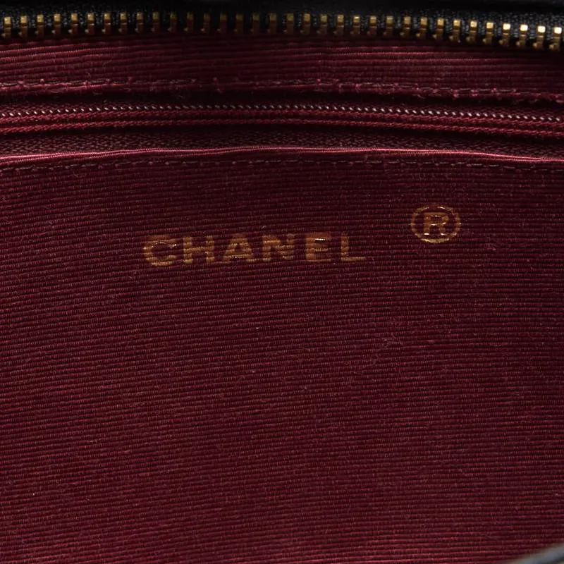 CHANEL ??CHANEL??Pushlock Square Chain Shoulder  Black  Shoulder Bag  ?? Ship????Free Shipping??