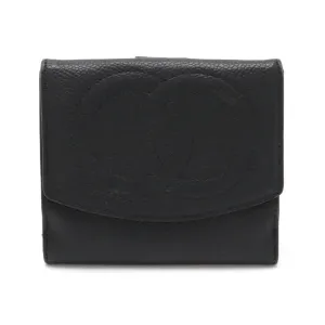 Chanel Grained Calfskin Wallet (Bi-Fold) (Pre-Owned)
