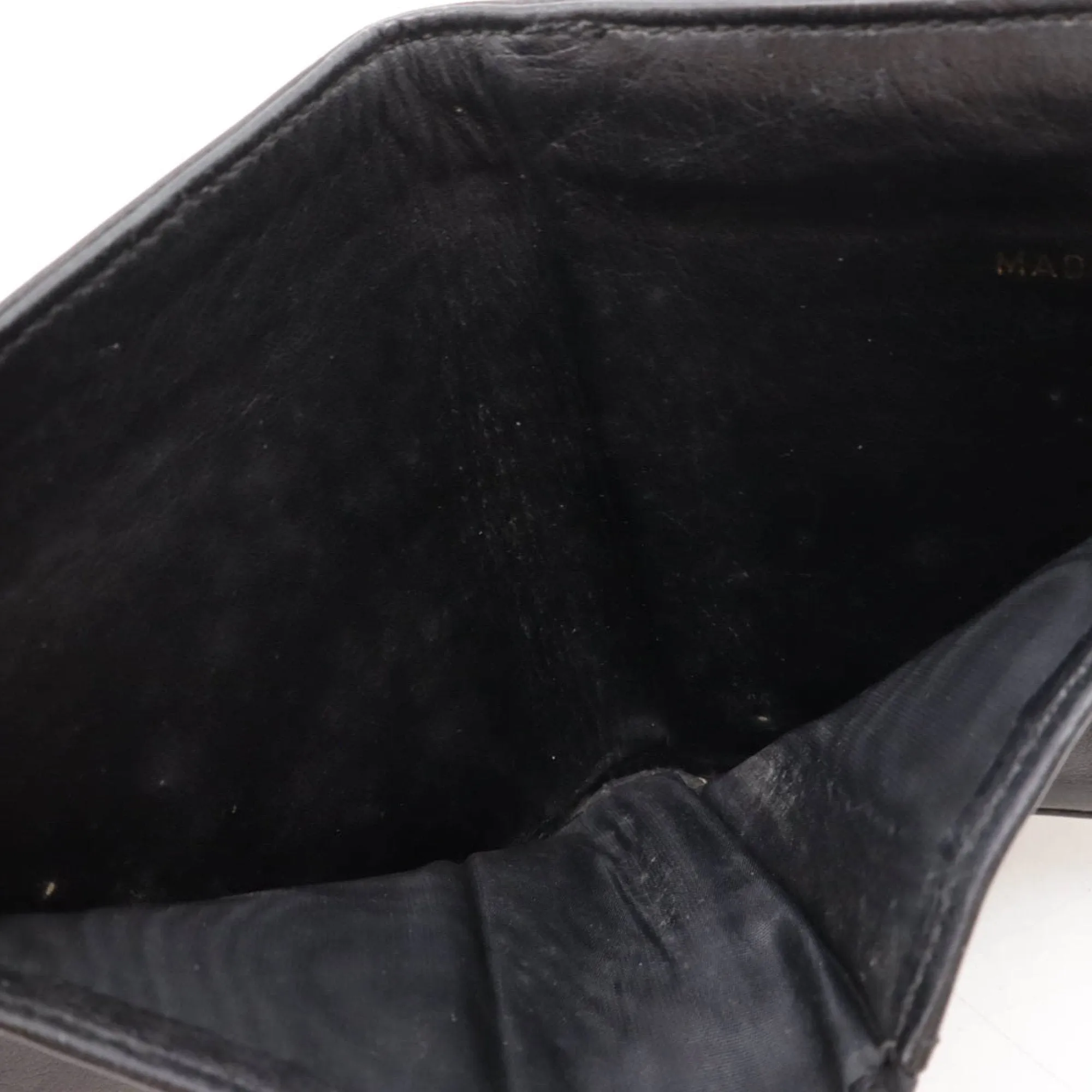 Chanel Grained Calfskin Wallet (Bi-Fold) (Pre-Owned)