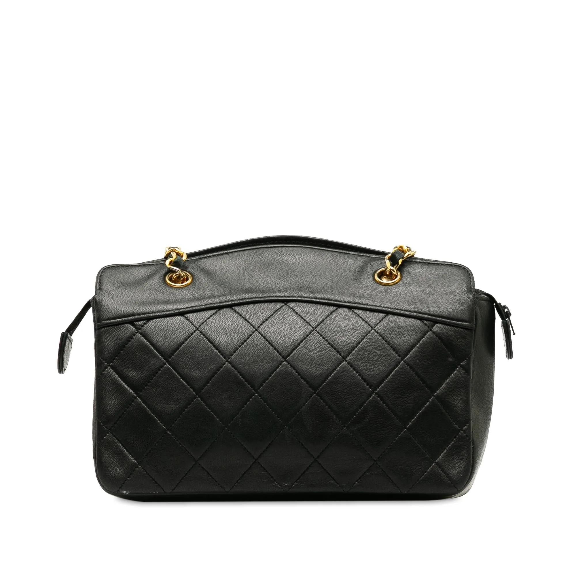 Chanel Quilted Lambskin Shoulder Bag (SHG-9EbnTq)