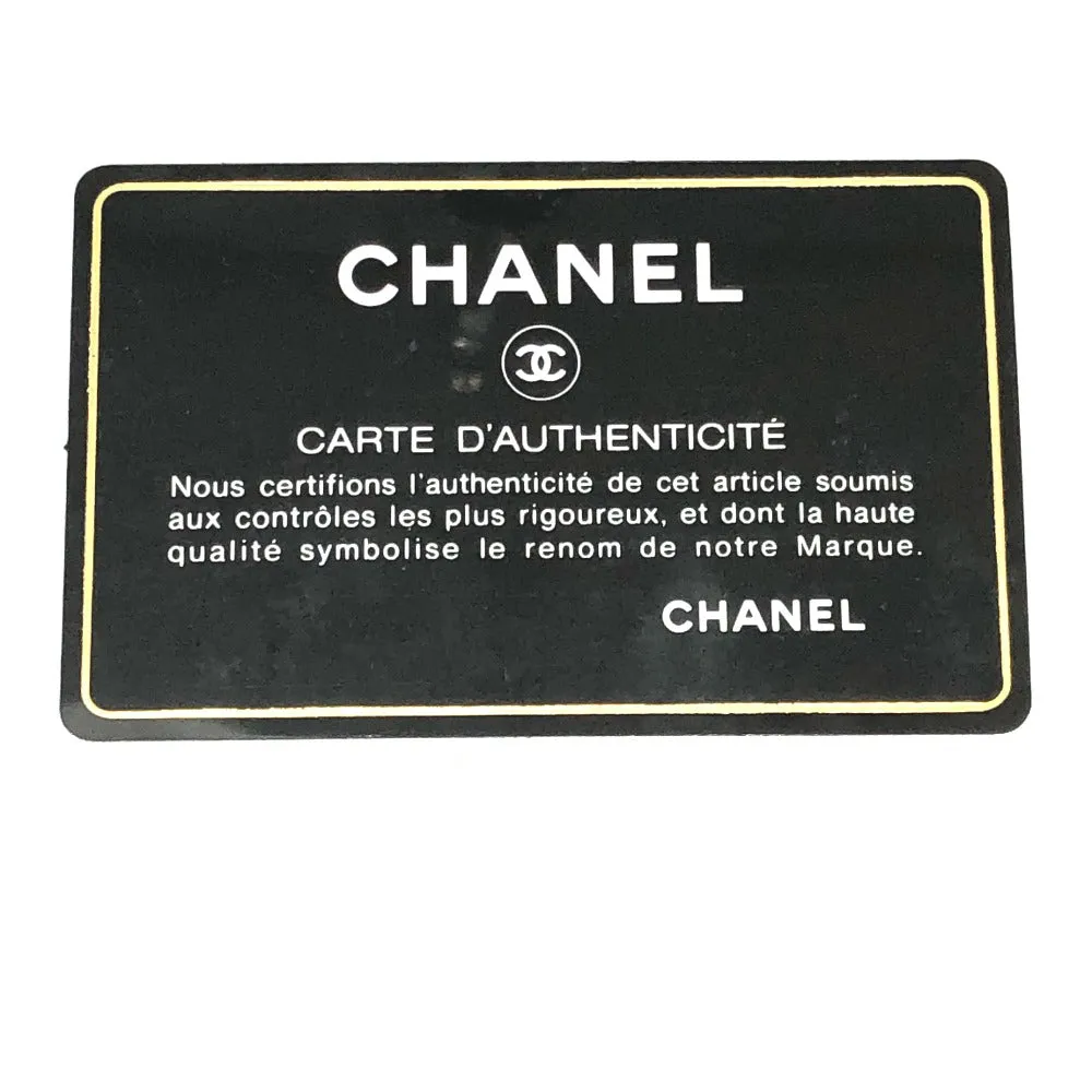 CHANEL Shoulder Bag Caviar skin gray CC COCO Mark Tote Bag Women Used
