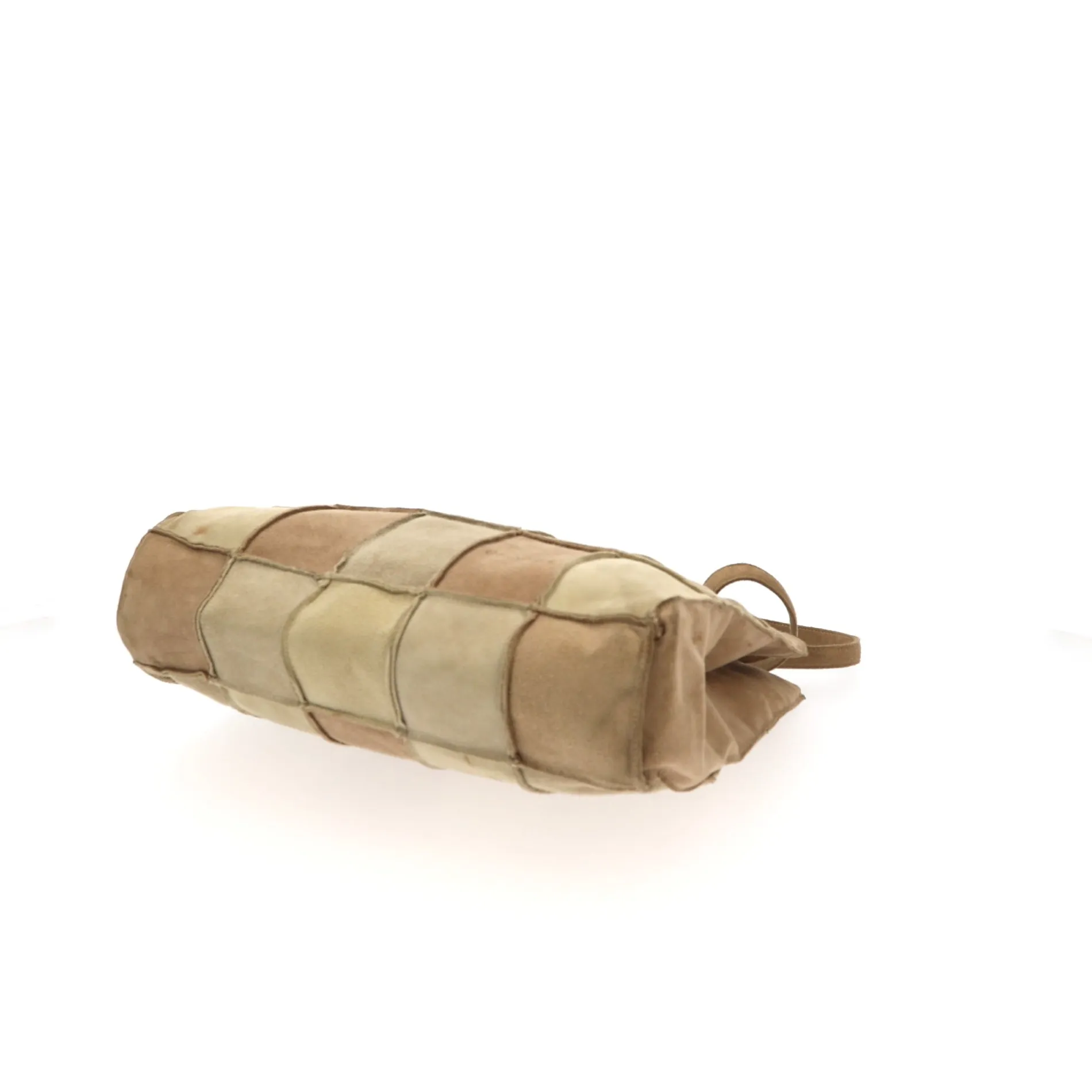 CHANEL Shoulder Bag in Beige Suede
