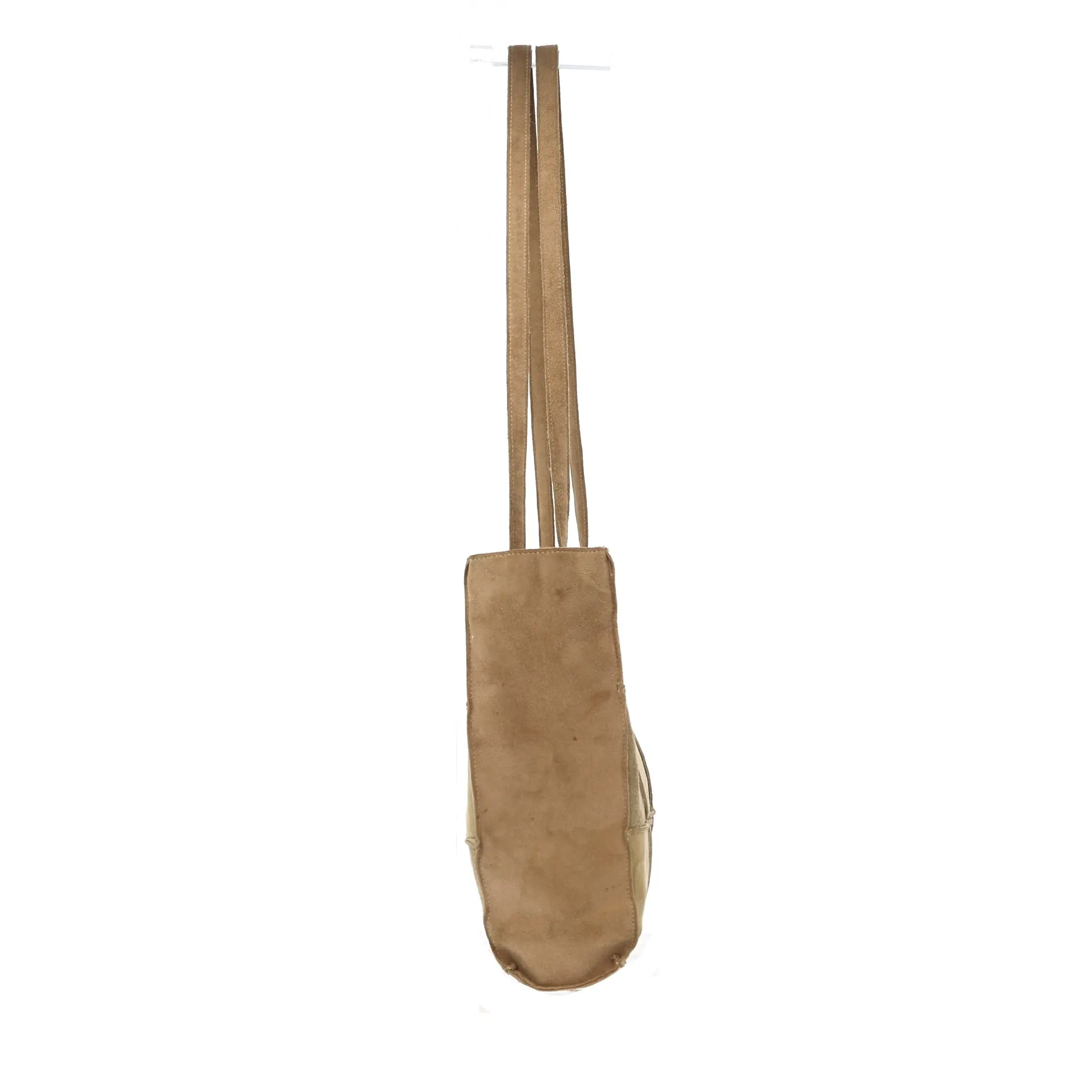 CHANEL Shoulder Bag in Beige Suede