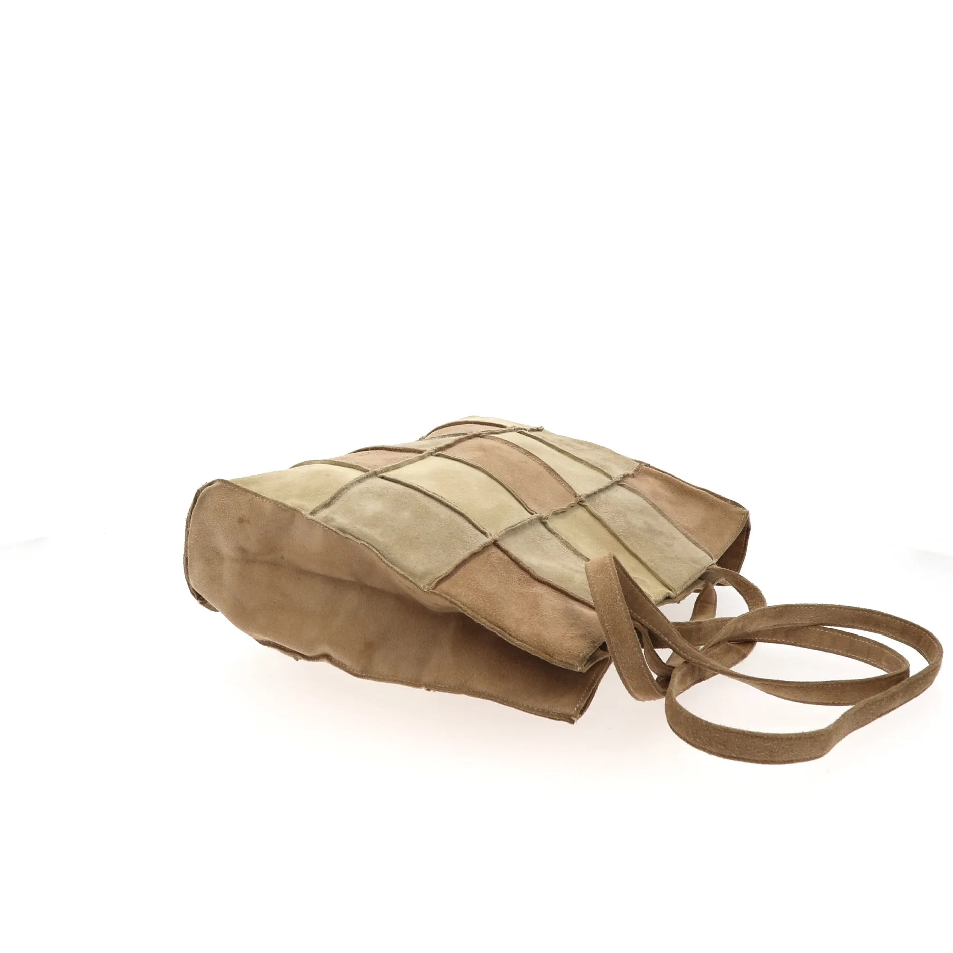CHANEL Shoulder Bag in Beige Suede