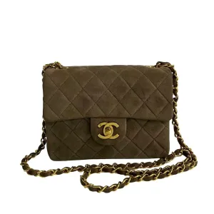 CHANEL Shoulder Bag leather beige COCO Mark Matrasse Women Used