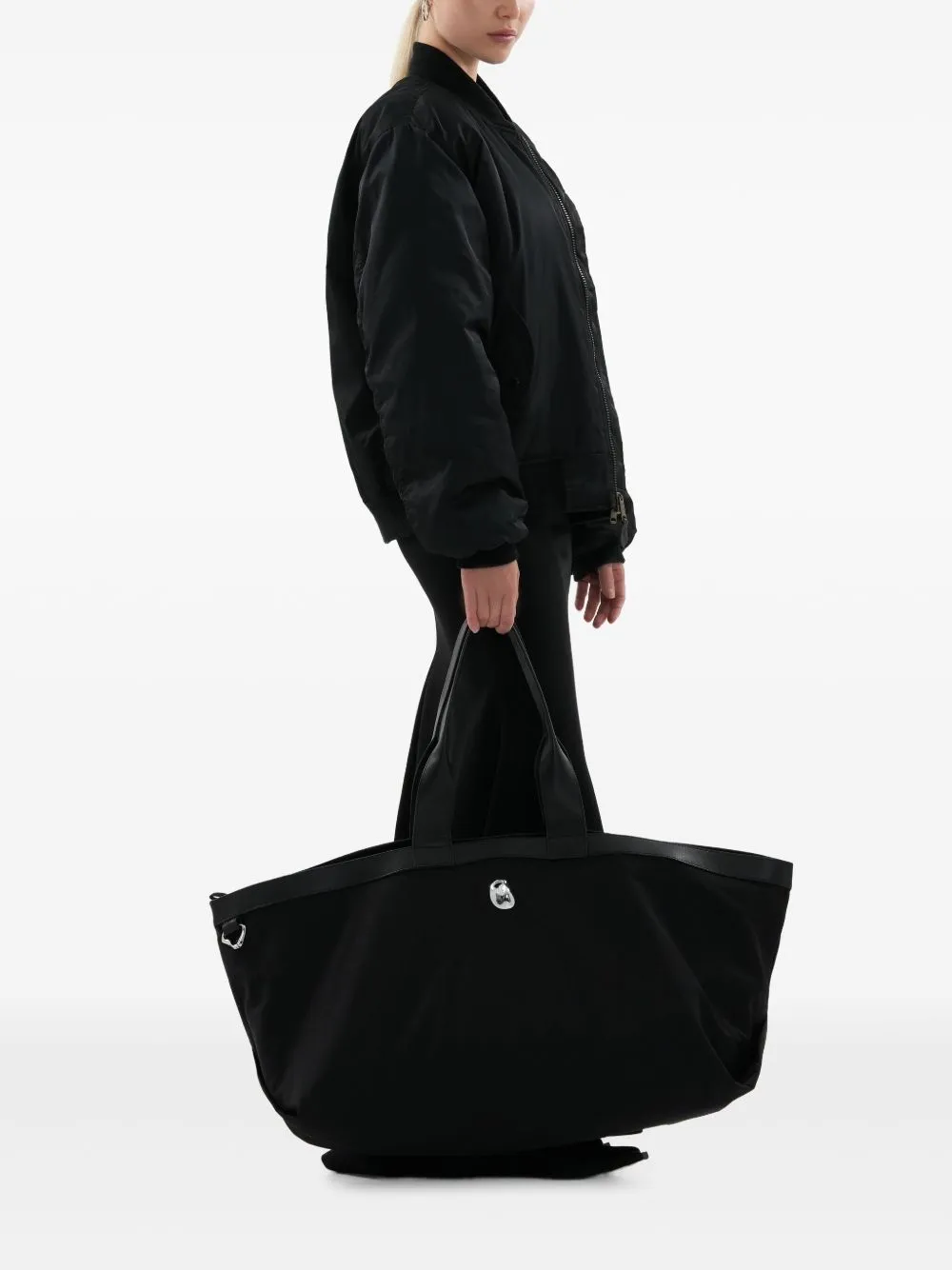 Charm-Detail Tote Bag